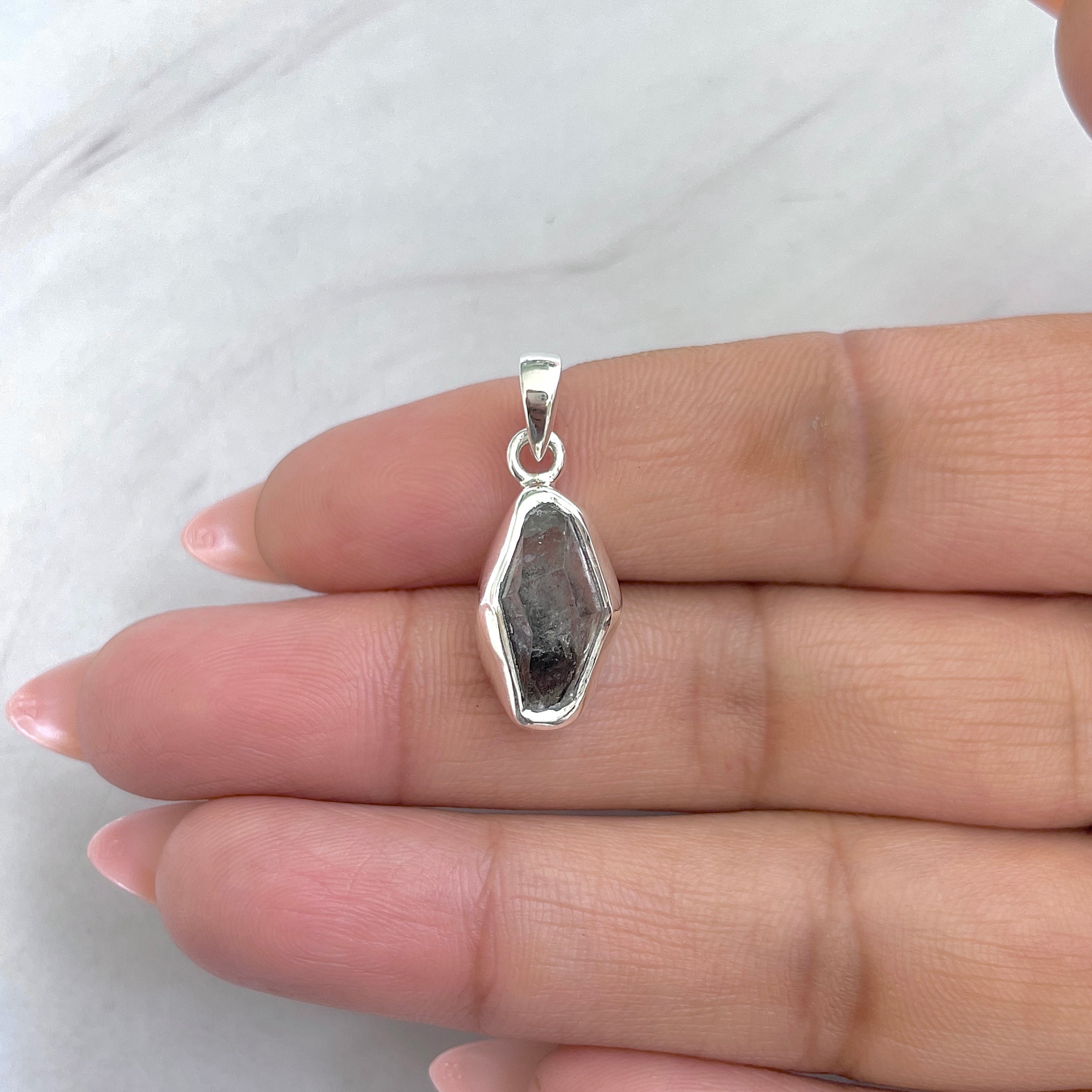 Herkimer Diamond Pendant-(HKD-P-31.)