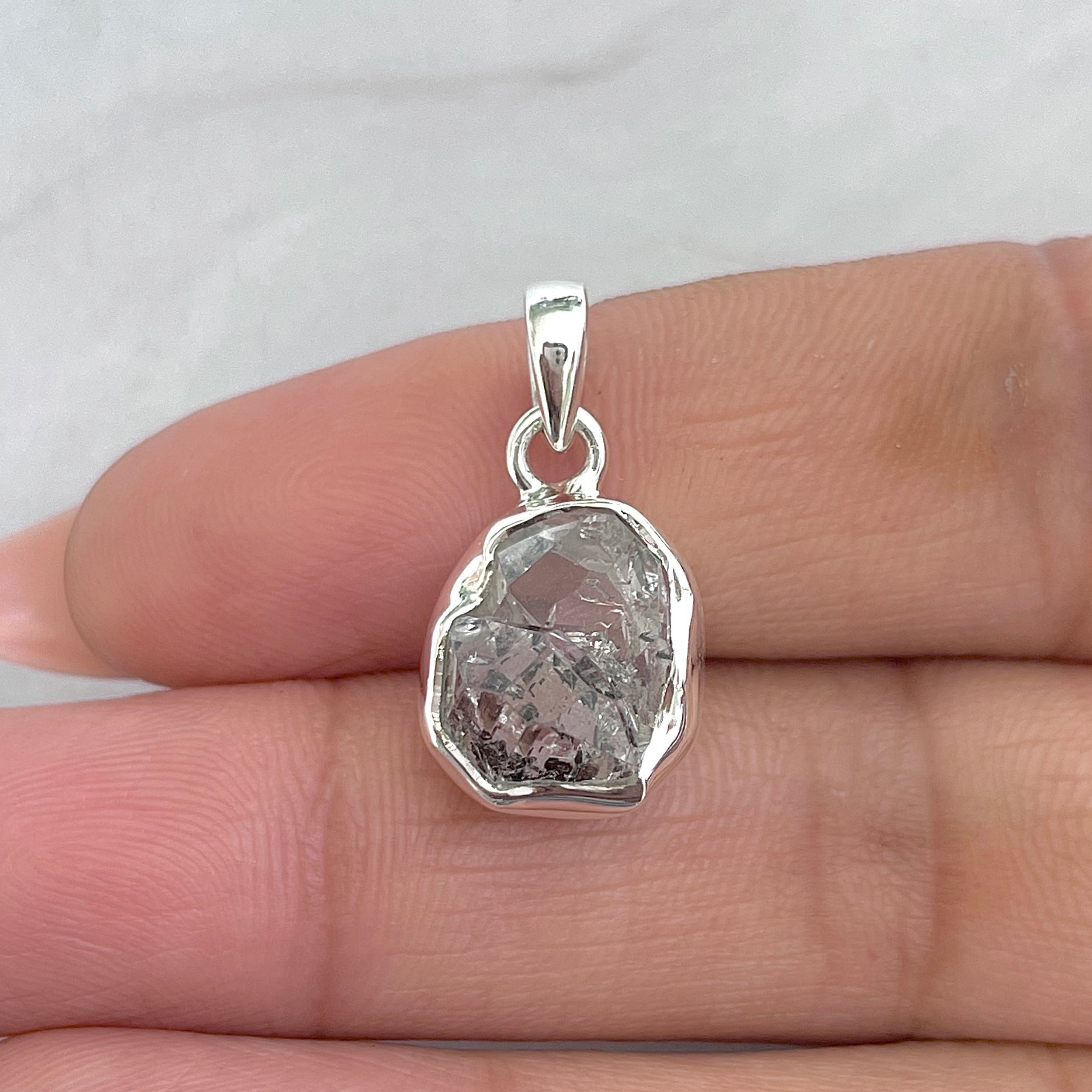 Herkimer Diamond Pendant-(HKD-P-33.)