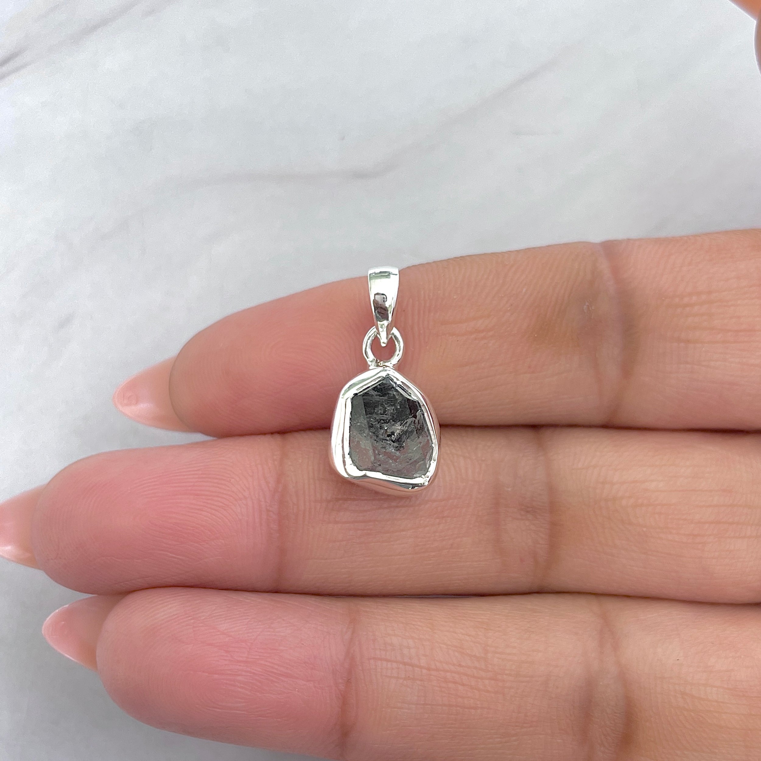 Herkimer Diamond Pendant-(HKD-P-34.)