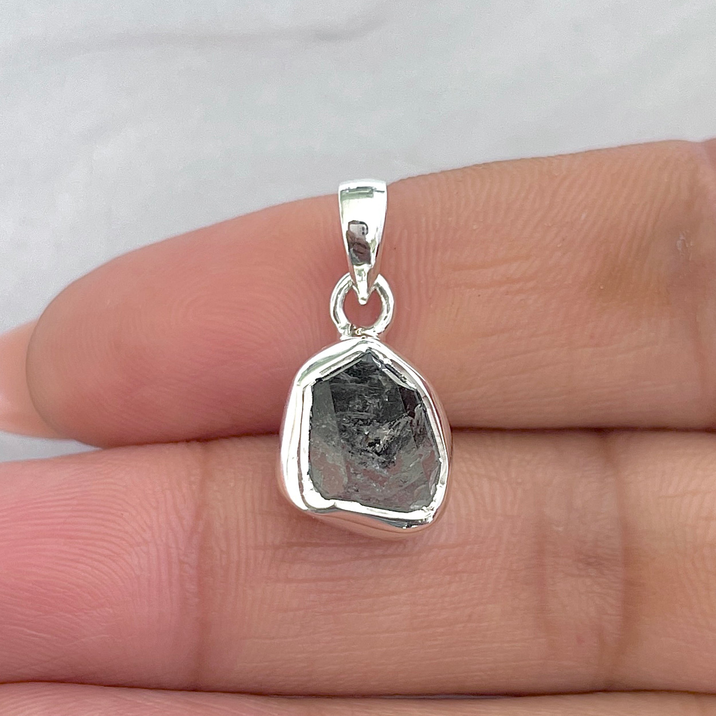 Herkimer Diamond Pendant-(HKD-P-34.)