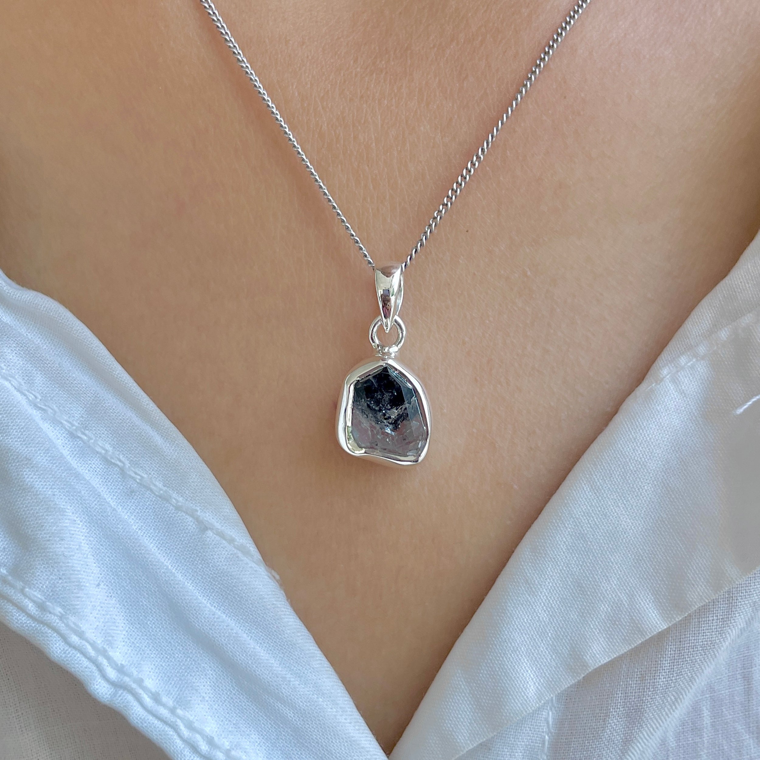 Herkimer Diamond Pendant-(HKD-P-34.)