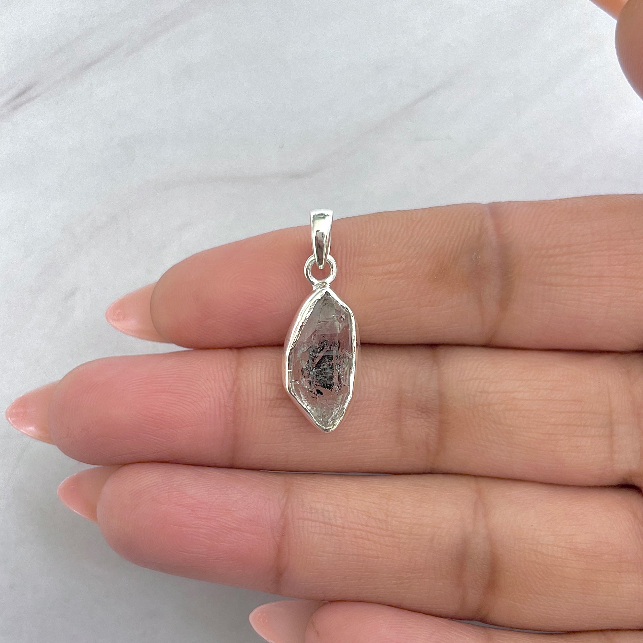 Herkimer Diamond Pendant-(HKD-P-35.)