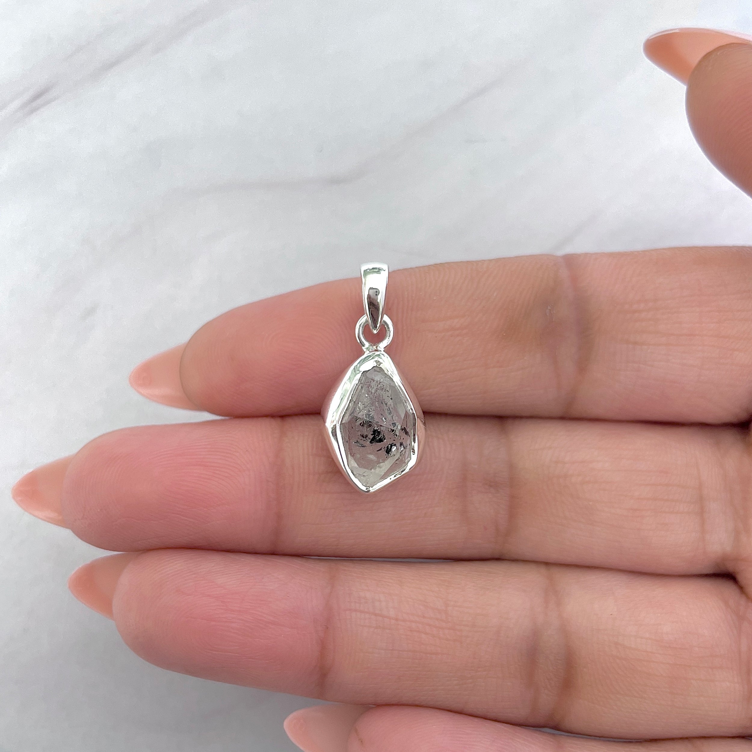 Herkimer Diamond Pendant-(HKD-P-36.)