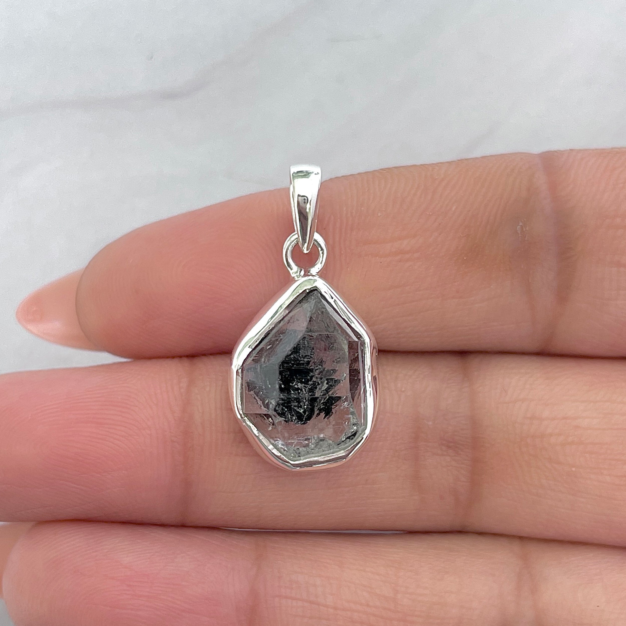 Herkimer Diamond Pendant-(HKD-P-39.)