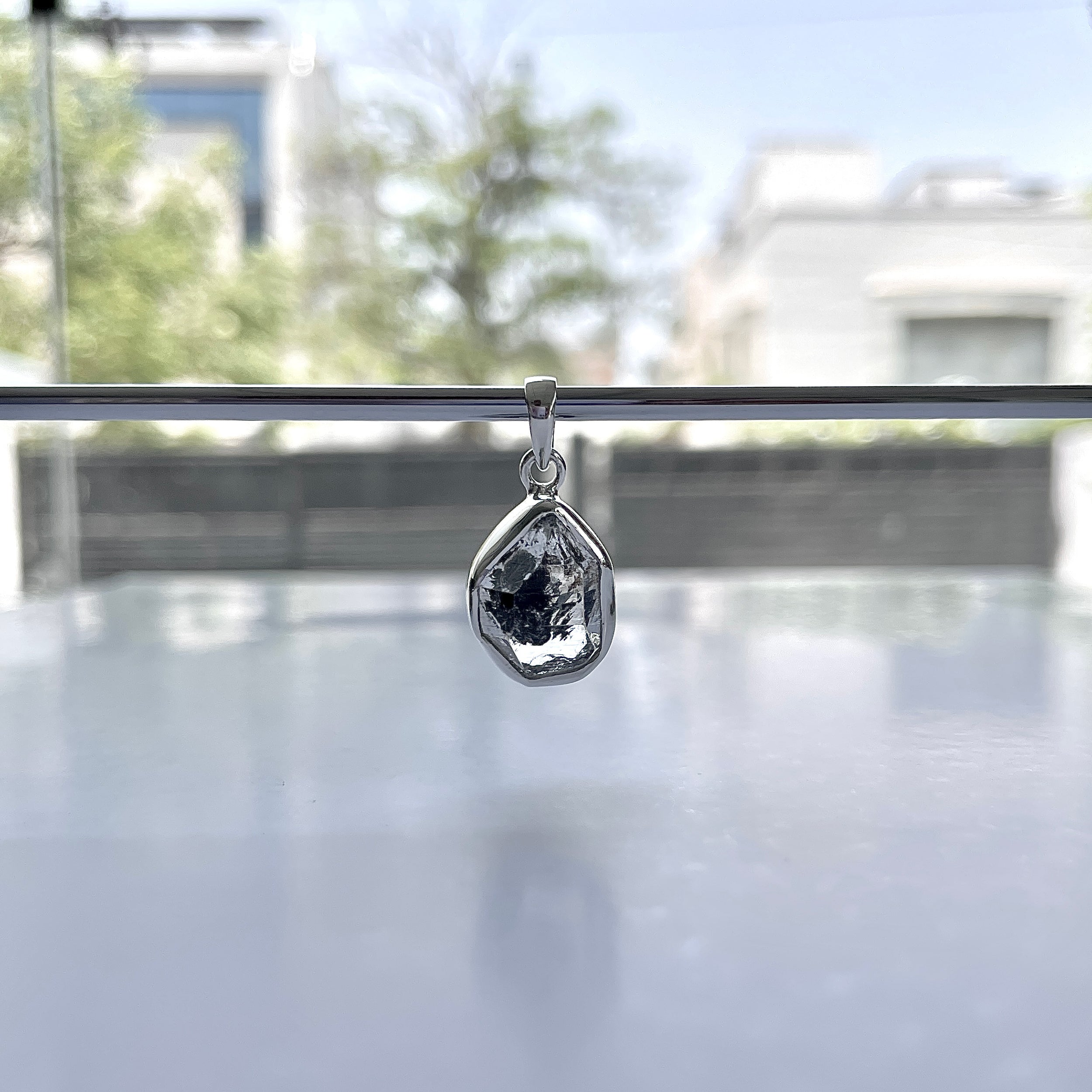 Herkimer Diamond Pendant-(HKD-P-39.)