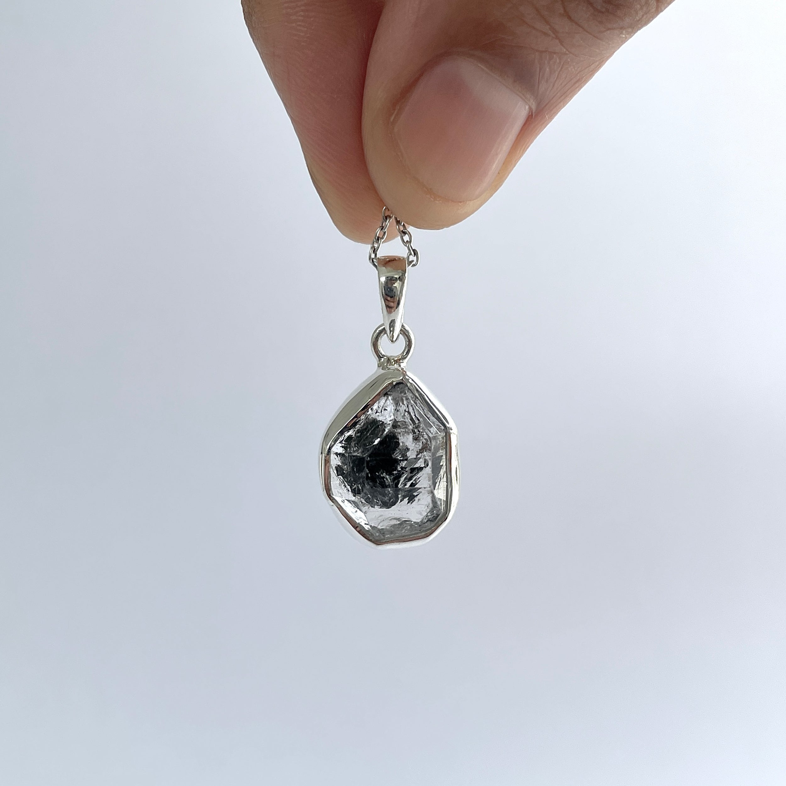 Herkimer Diamond Pendant-(HKD-P-39.)