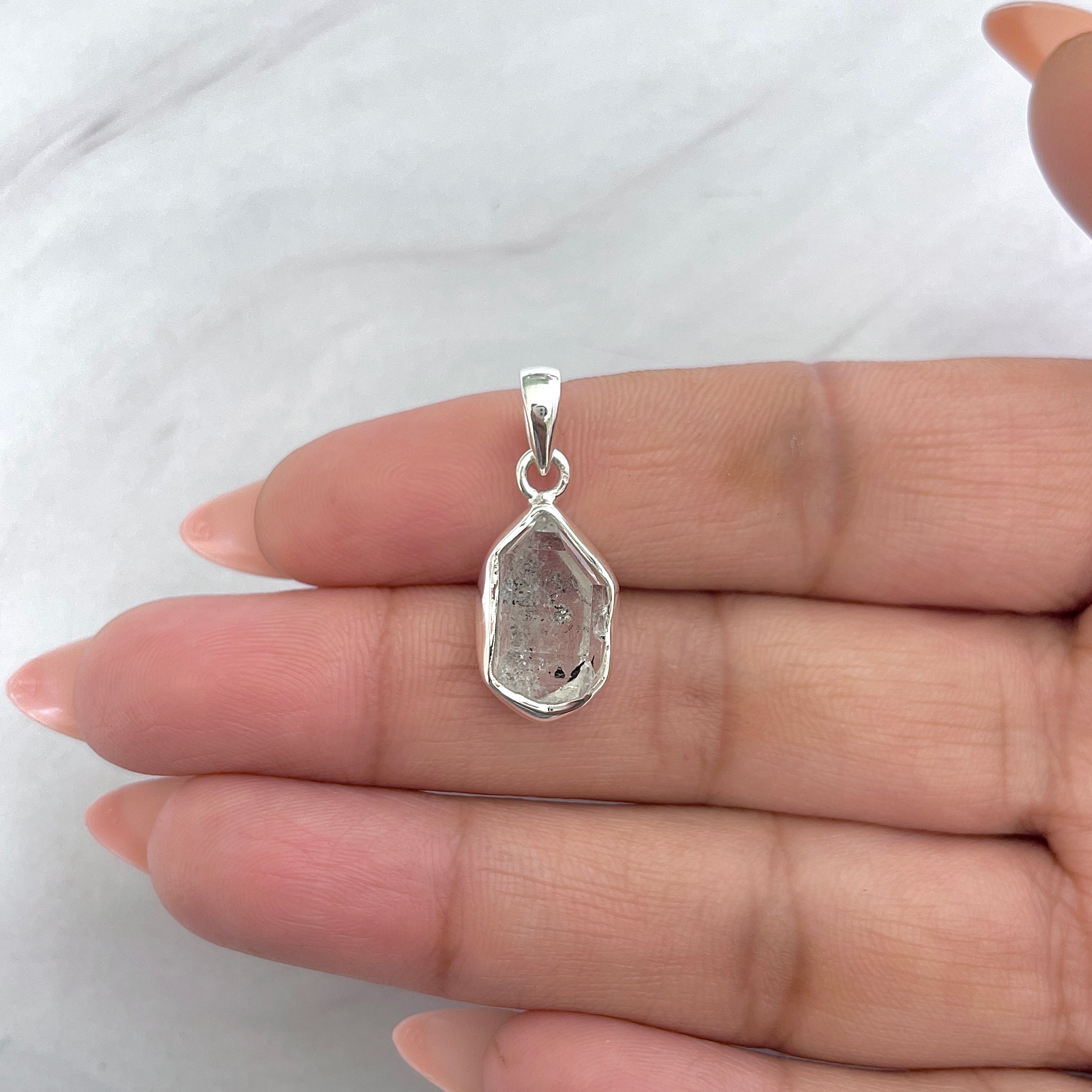 Herkimer Diamond Pendant-(HKD-P-40.)