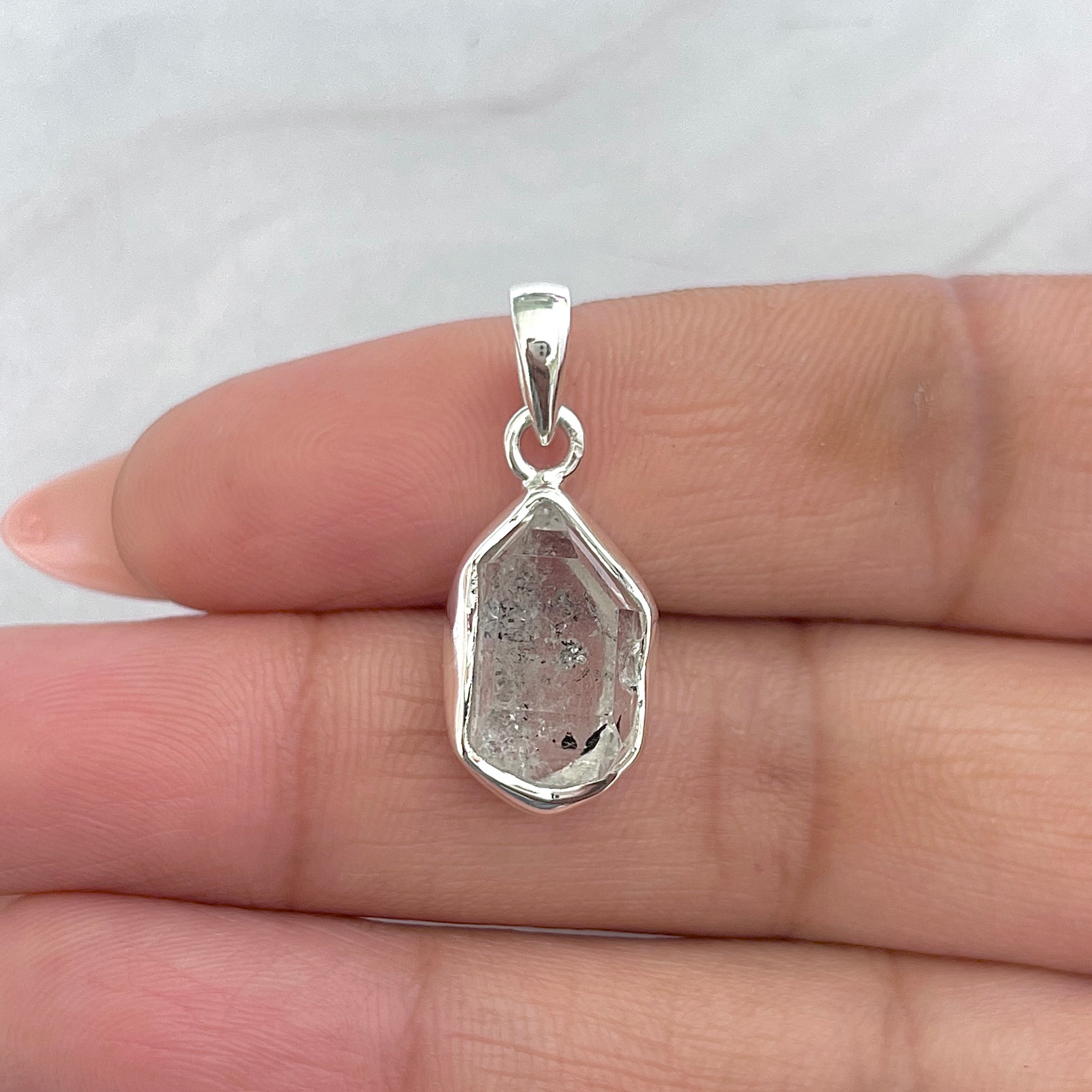 Herkimer Diamond Pendant-(HKD-P-40.)