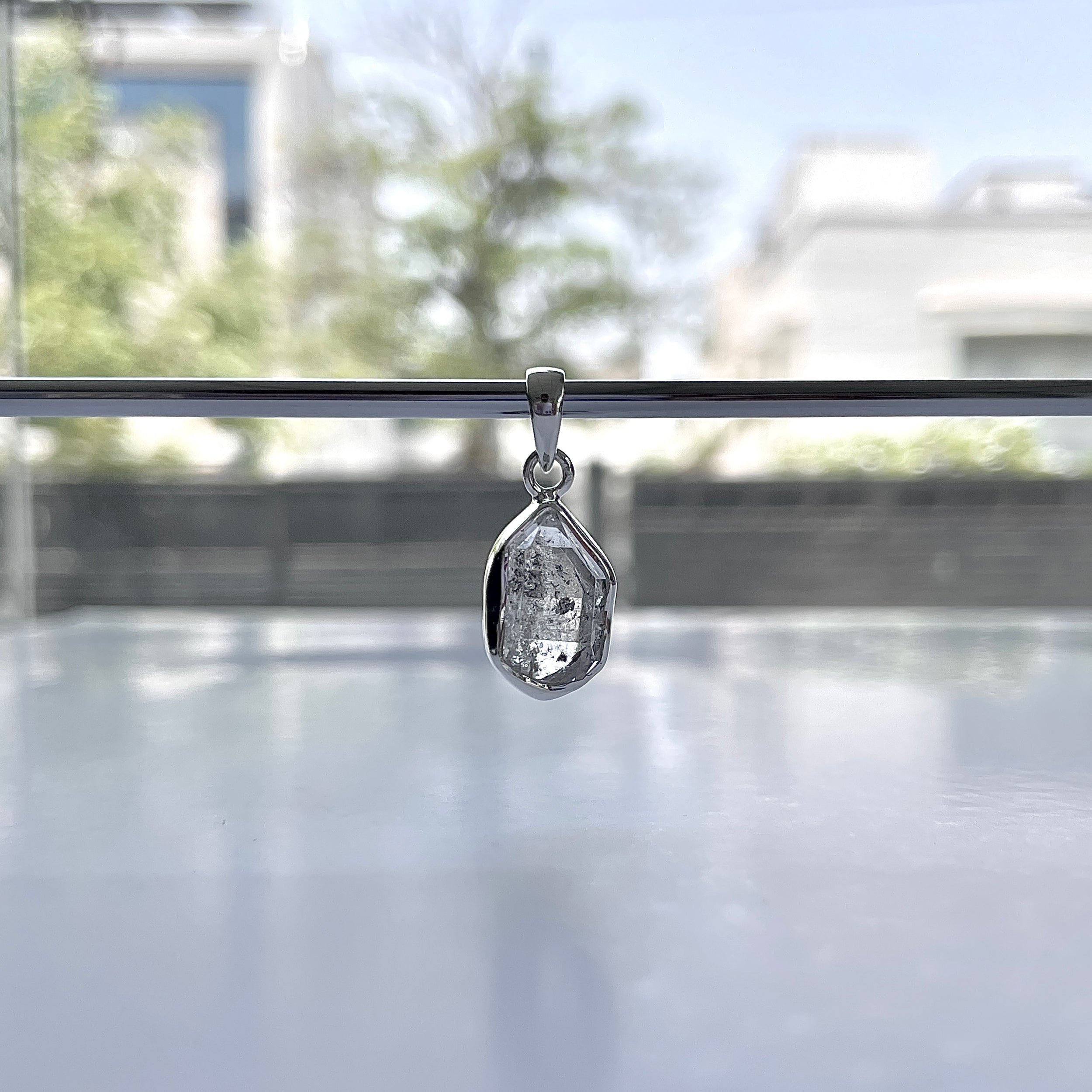 Herkimer Diamond Pendant-(HKD-P-40.)