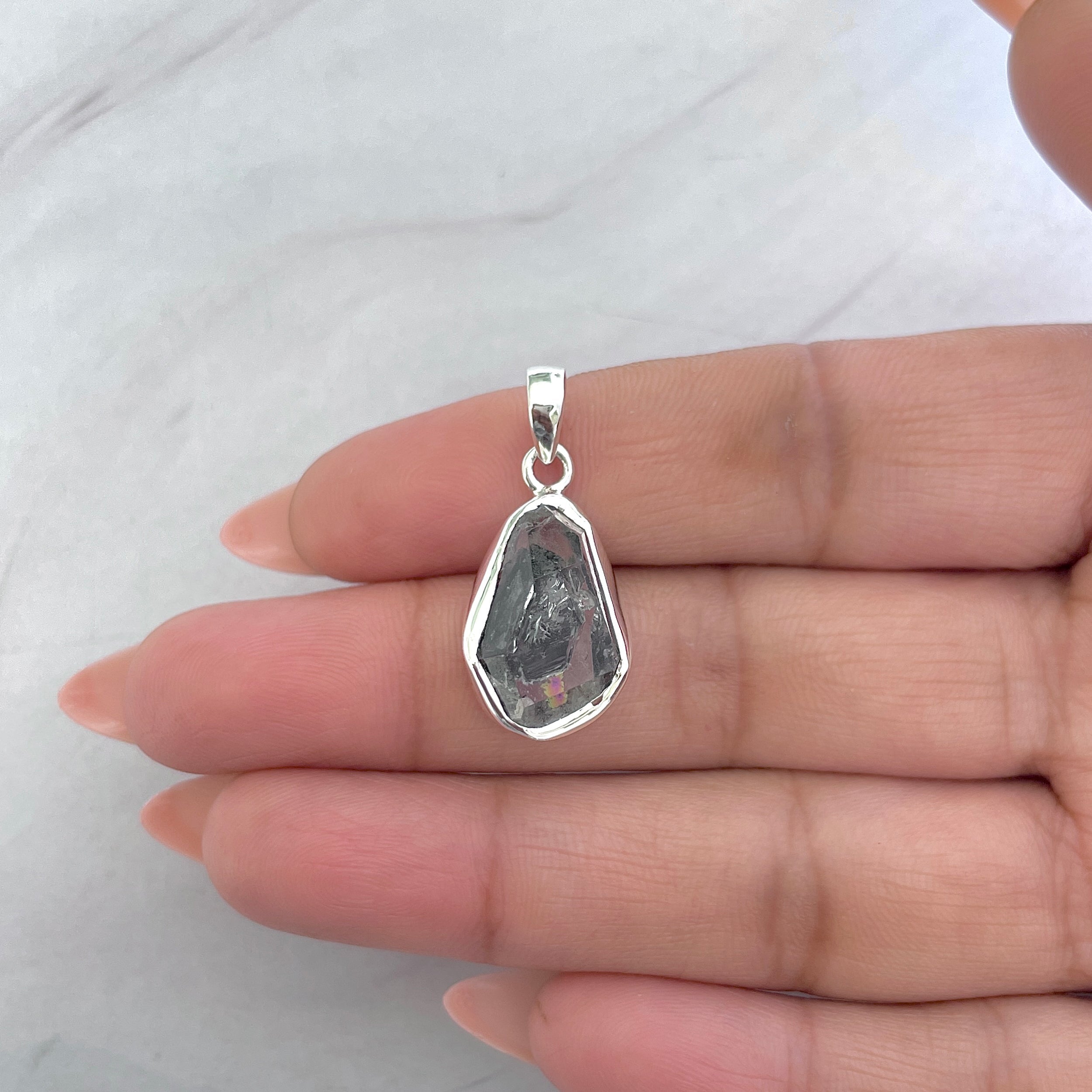 Herkimer Diamond Pendant-(HKD-P-42.)