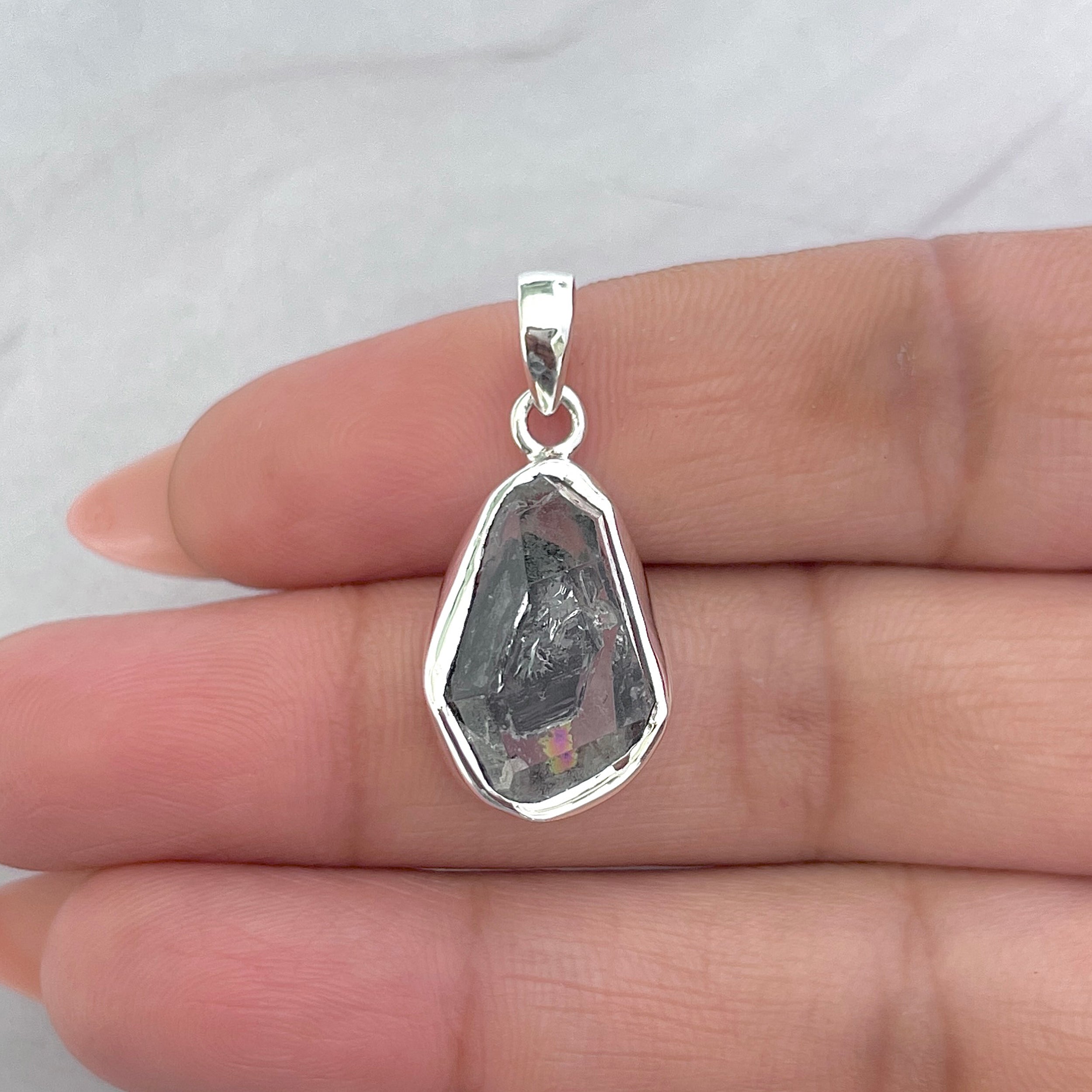 Herkimer Diamond Pendant-(HKD-P-42.)
