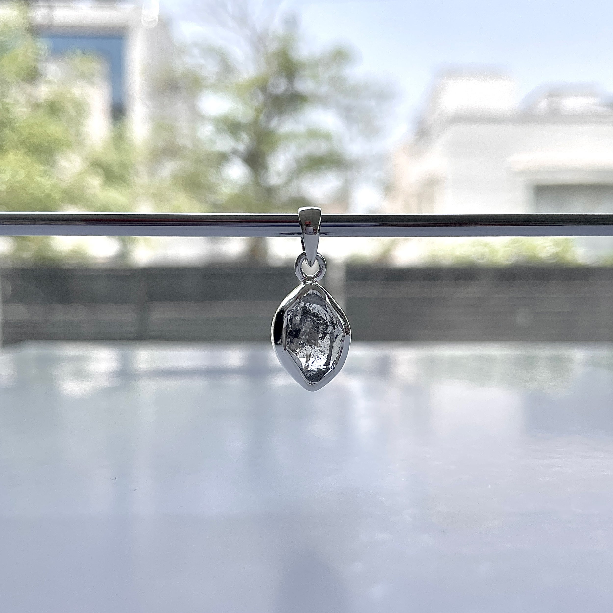 Herkimer Diamond Pendant-(HKD-P-43.)