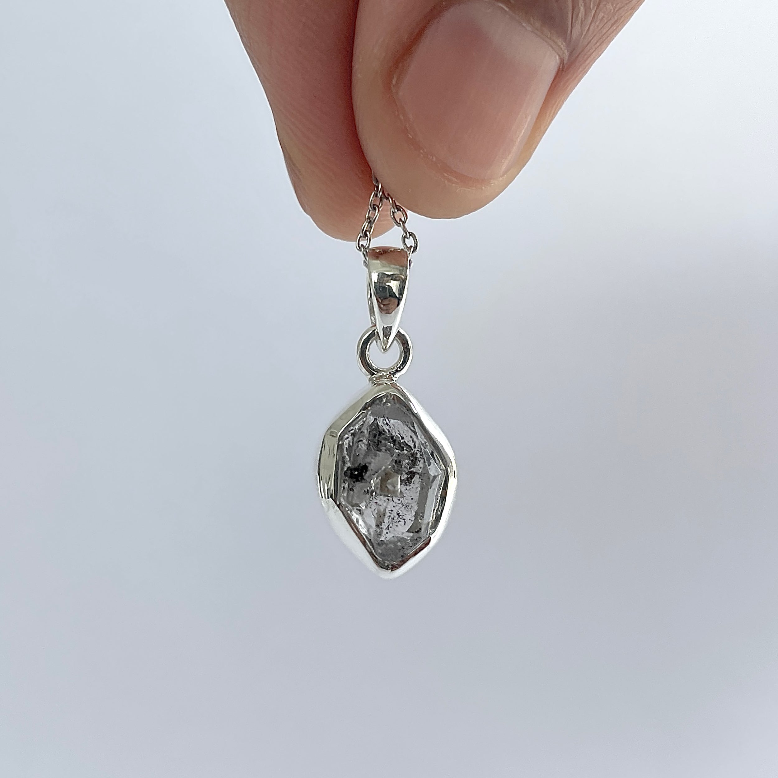 Herkimer Diamond Pendant-(HKD-P-43.)