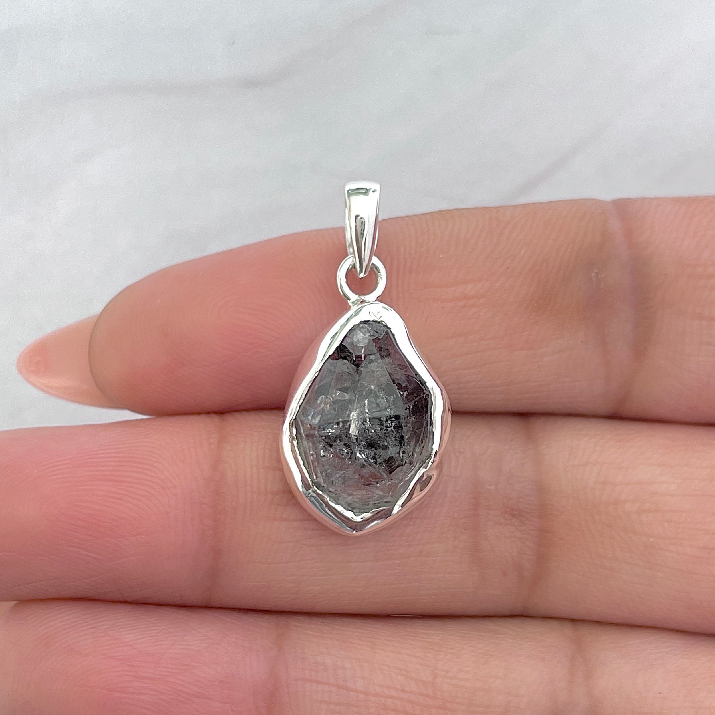 Herkimer Diamond Pendant-(HKD-P-44.)