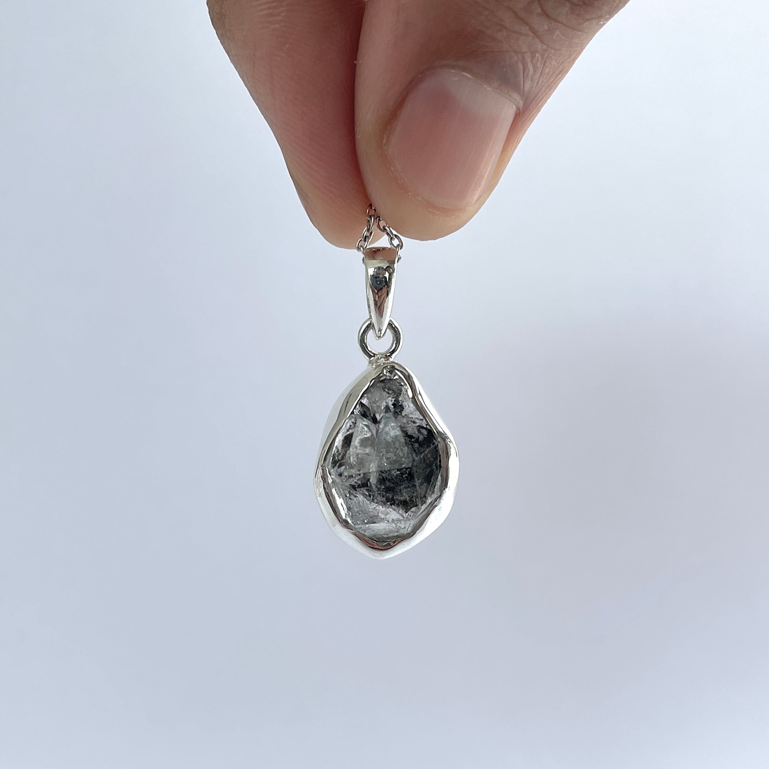Herkimer Diamond Pendant-(HKD-P-44.)