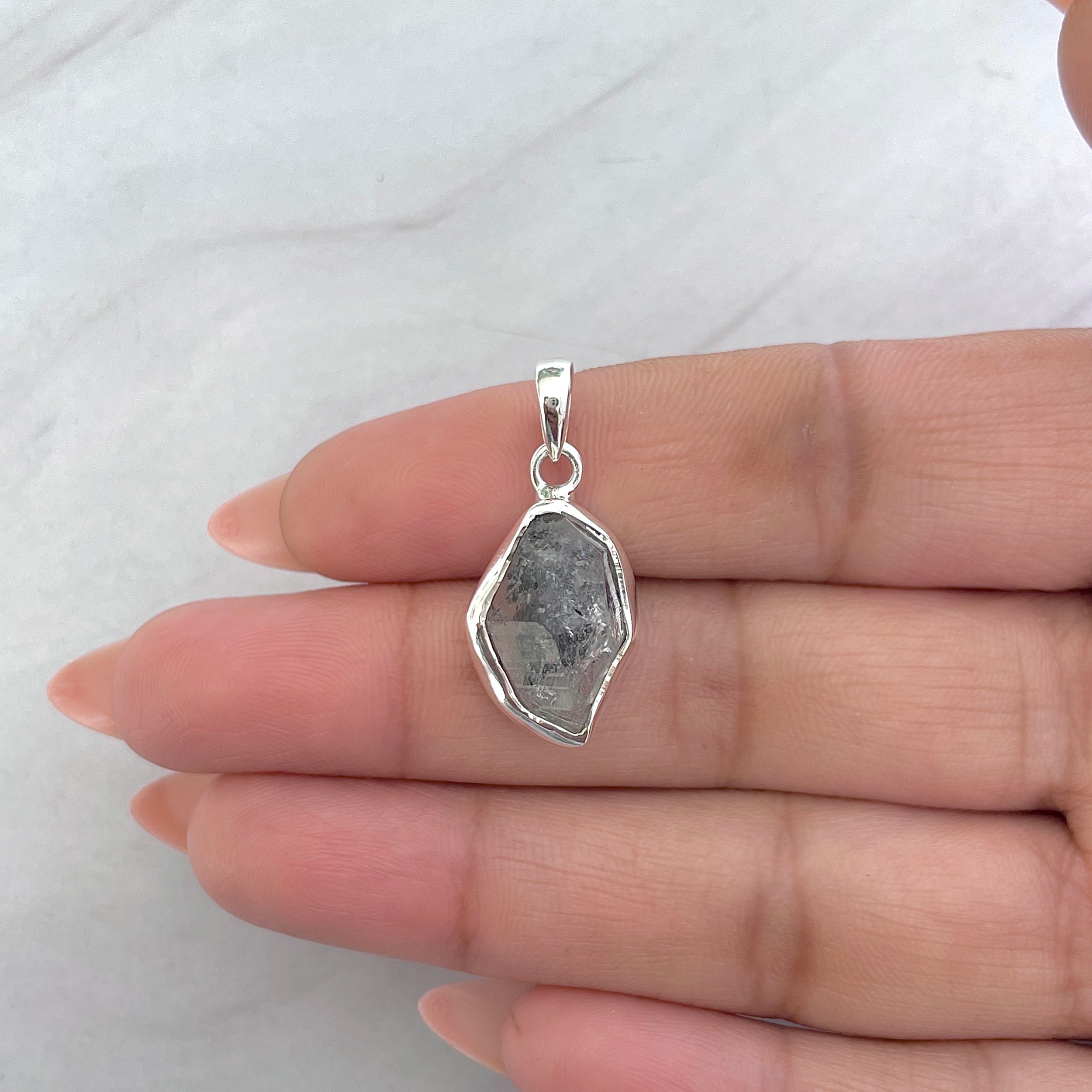 Herkimer Diamond Pendant-(HKD-P-45.)