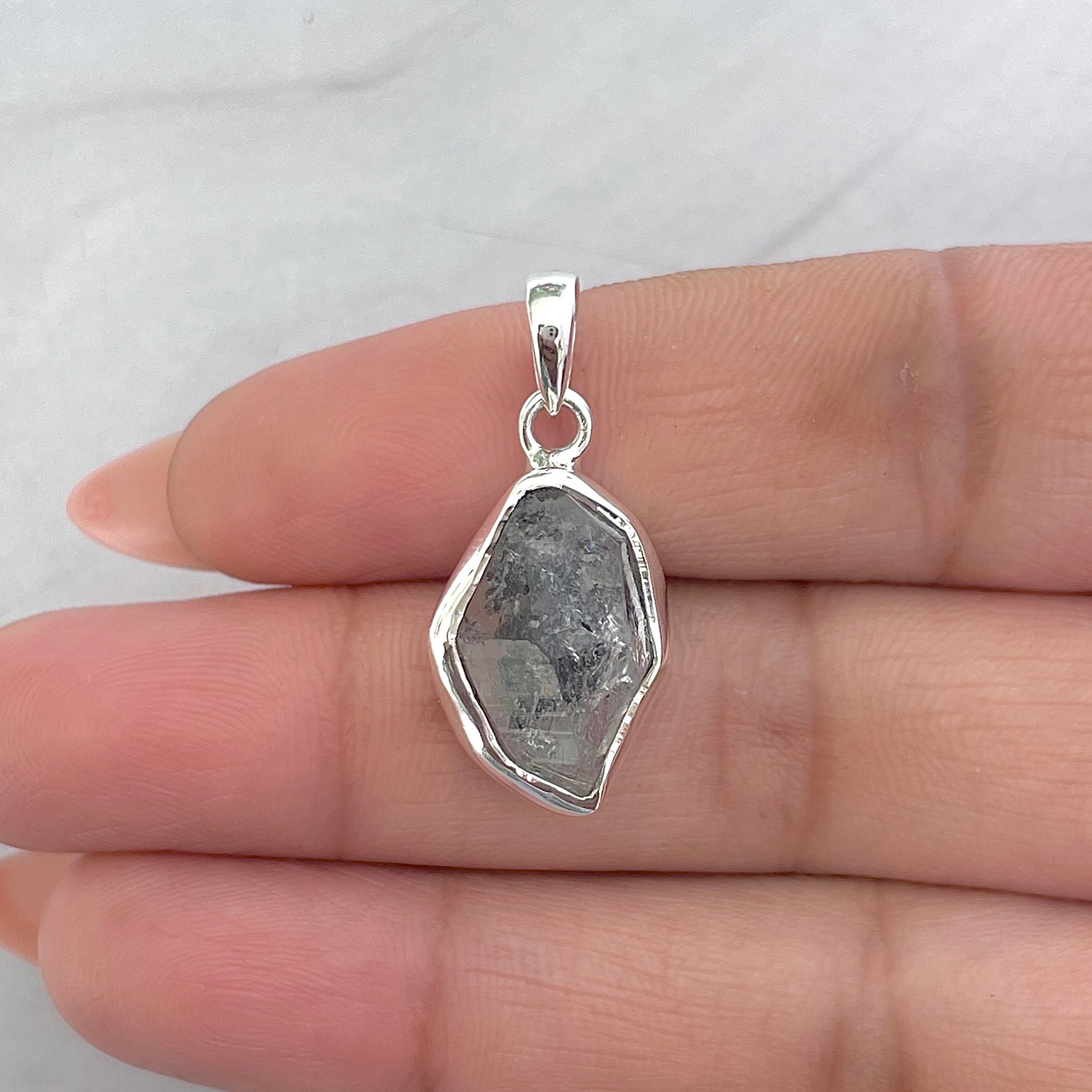 Herkimer Diamond Pendant-(HKD-P-45.)