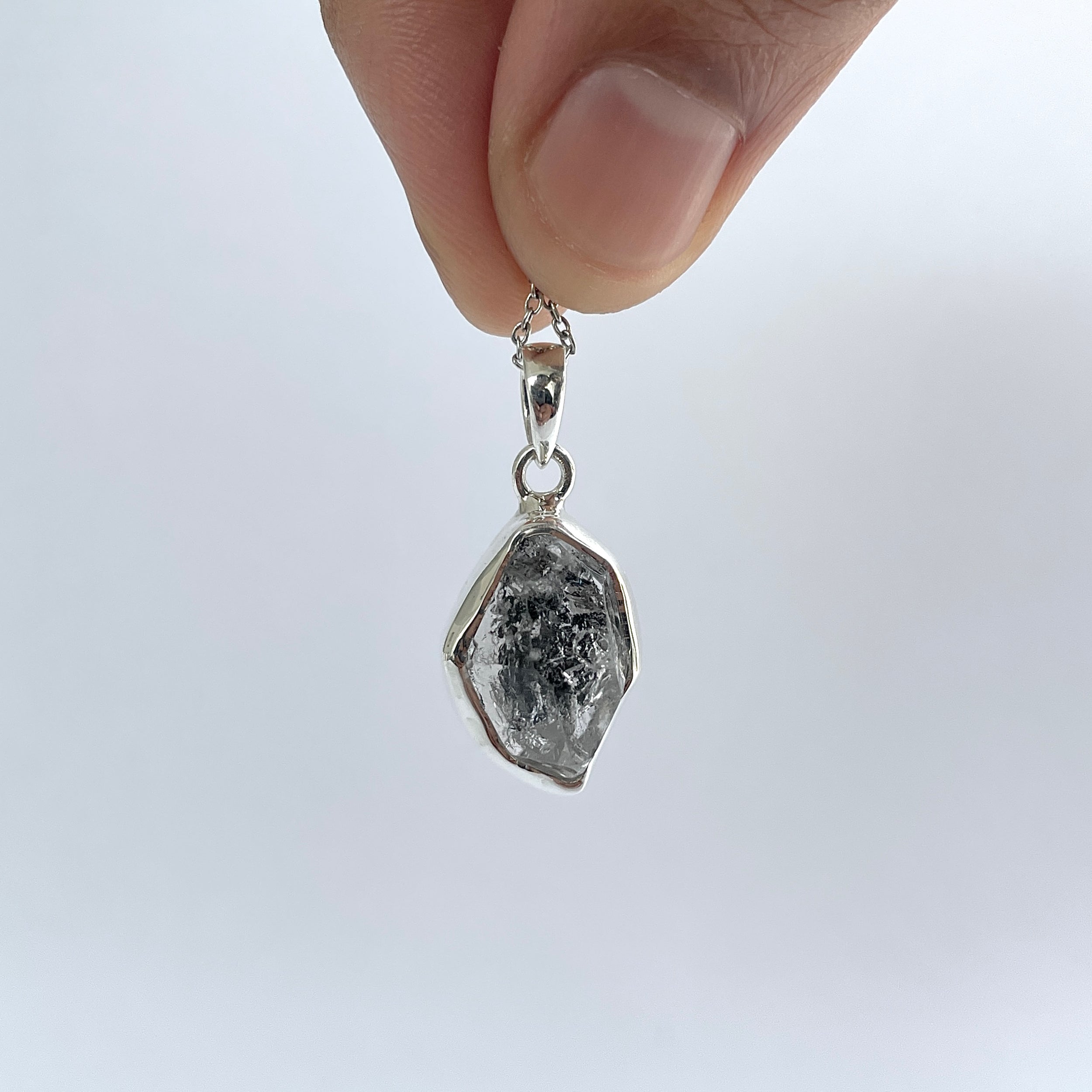 Herkimer Diamond Pendant-(HKD-P-45.)