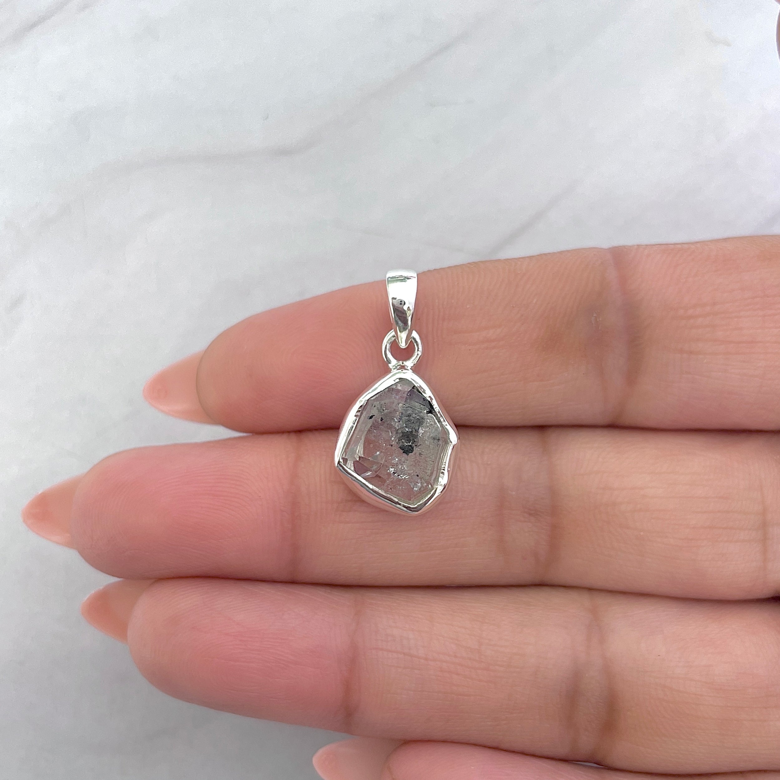 Herkimer Diamond Pendant-(HKD-P-46.)