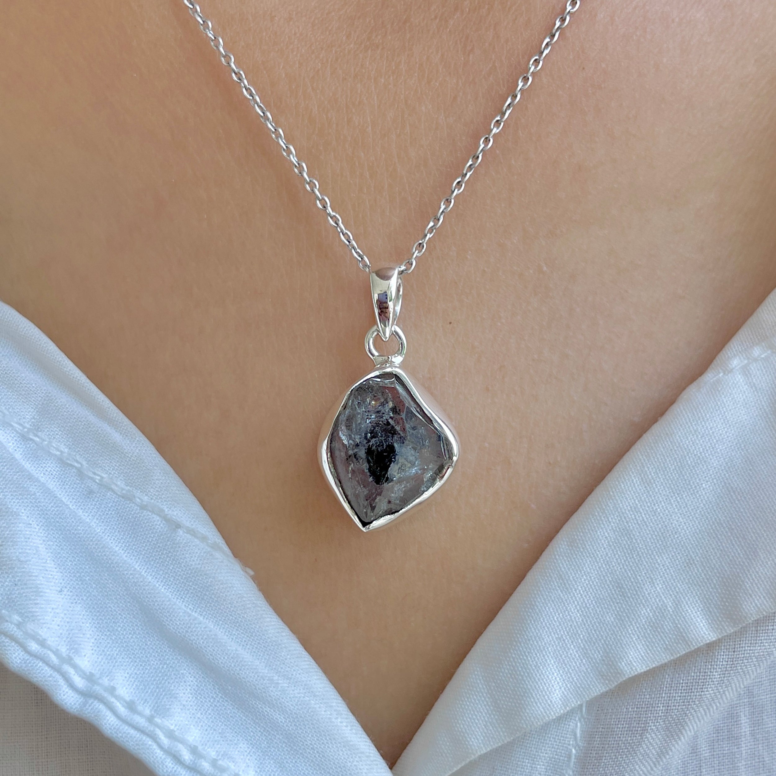 Herkimer Diamond Pendant-(HKD-P-47.)