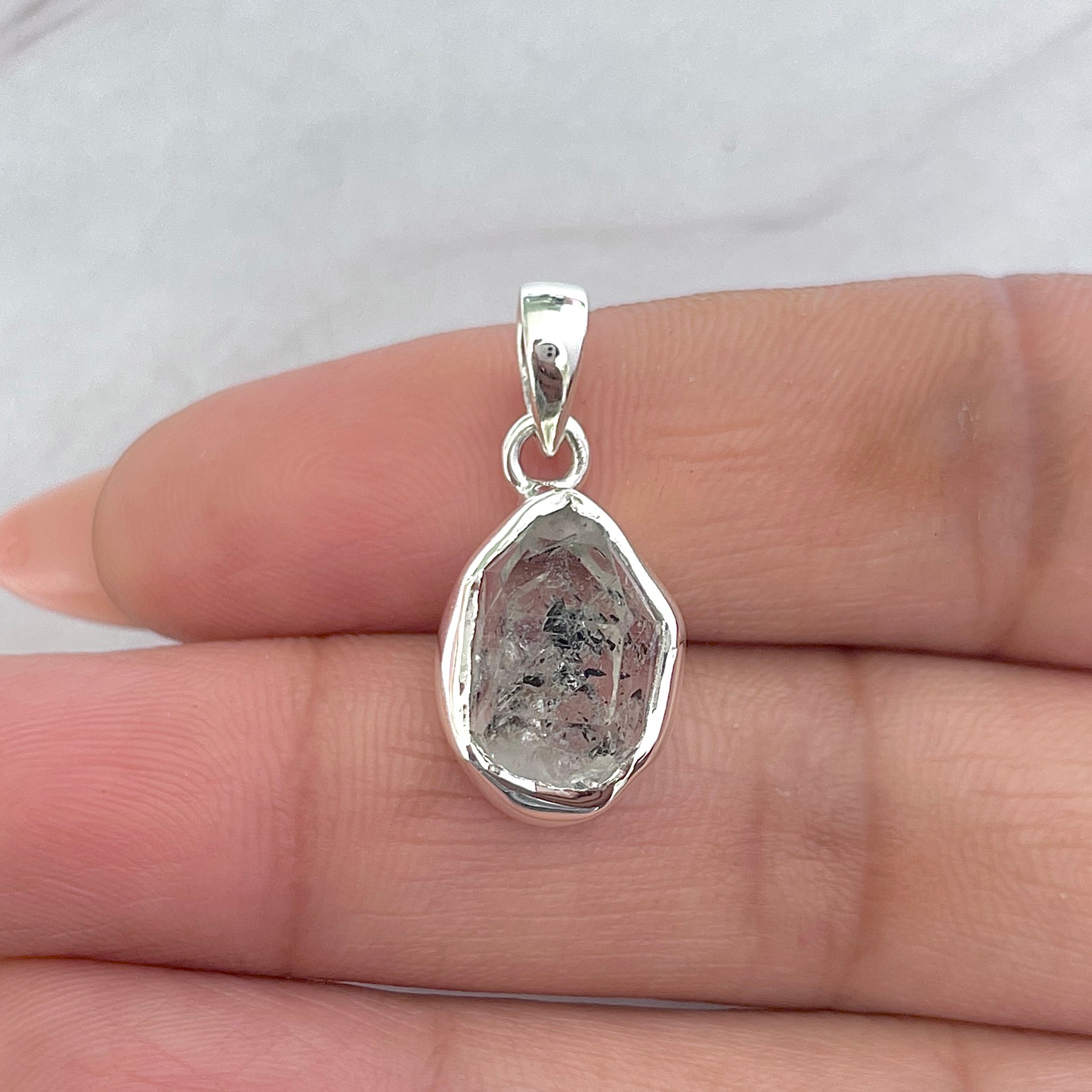 Herkimer Diamond Pendant-(HKD-P-49.)