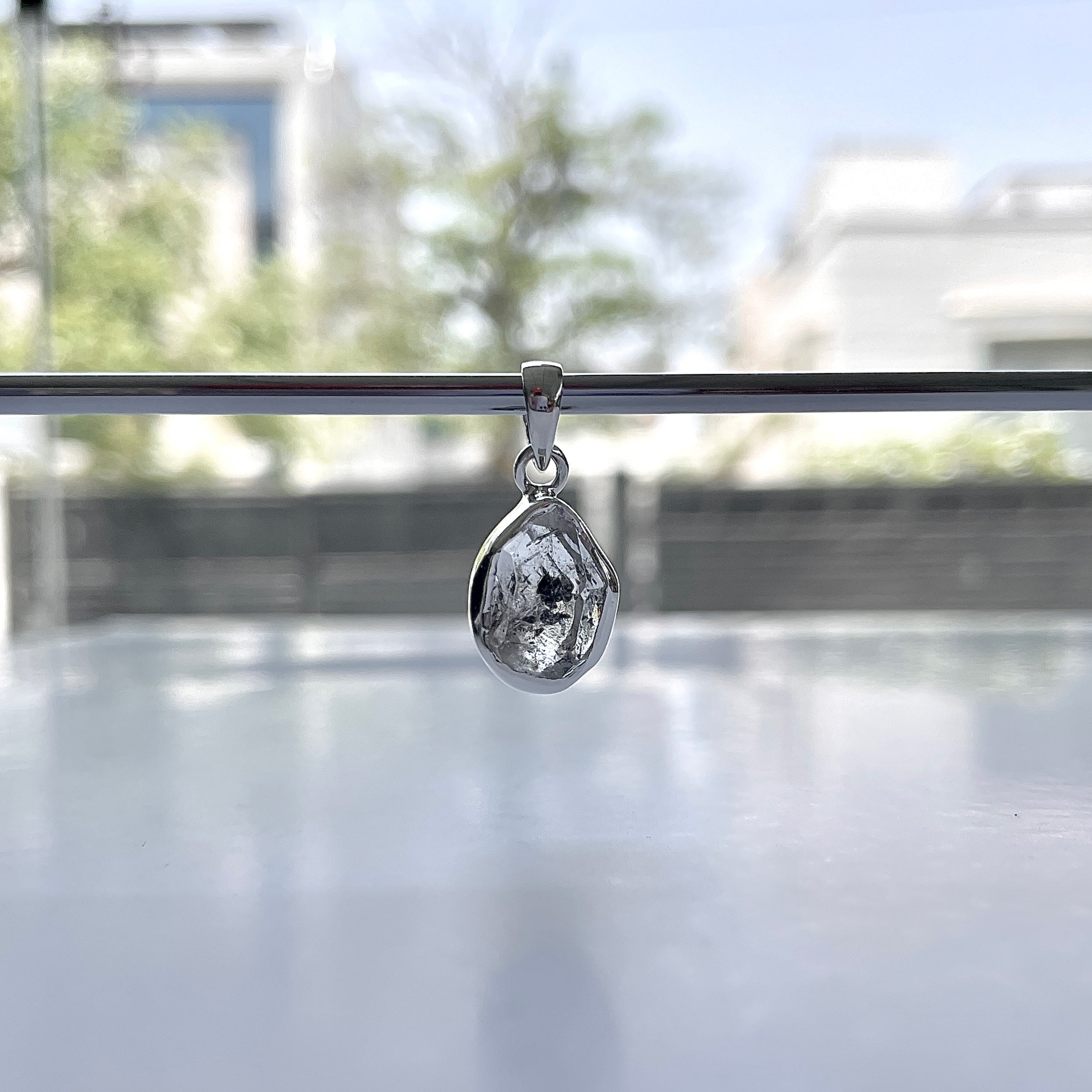 Herkimer Diamond Pendant-(HKD-P-49.)
