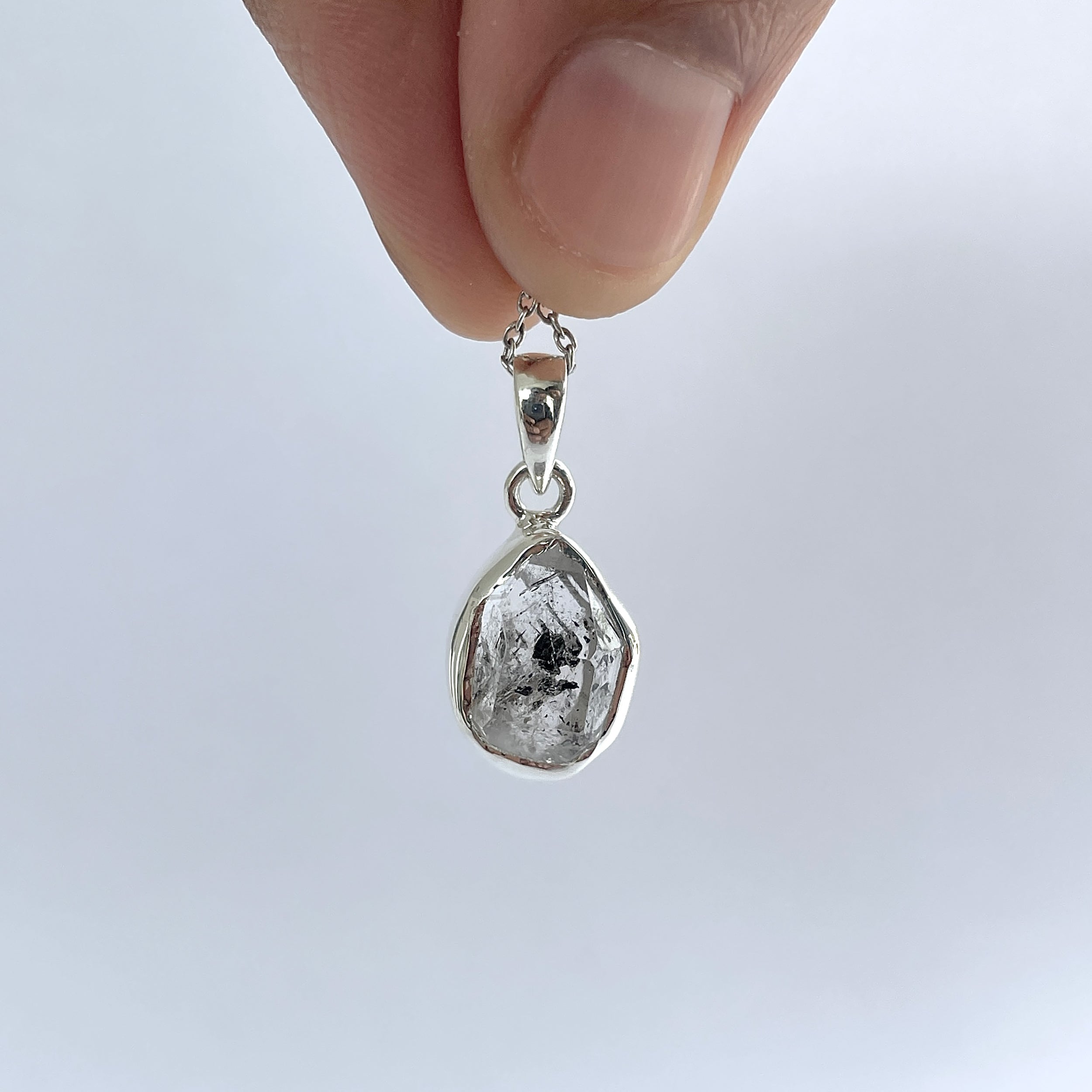 Herkimer Diamond Pendant-(HKD-P-49.)