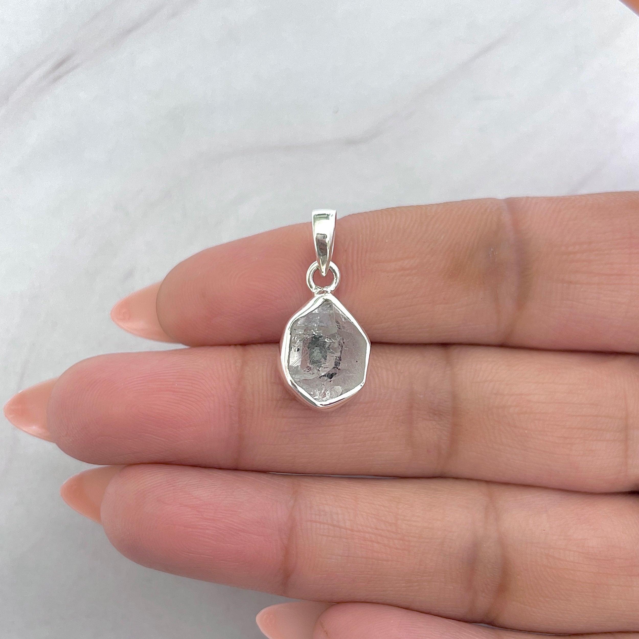 Herkimer Diamond Pendant-(HKD-P-51.)