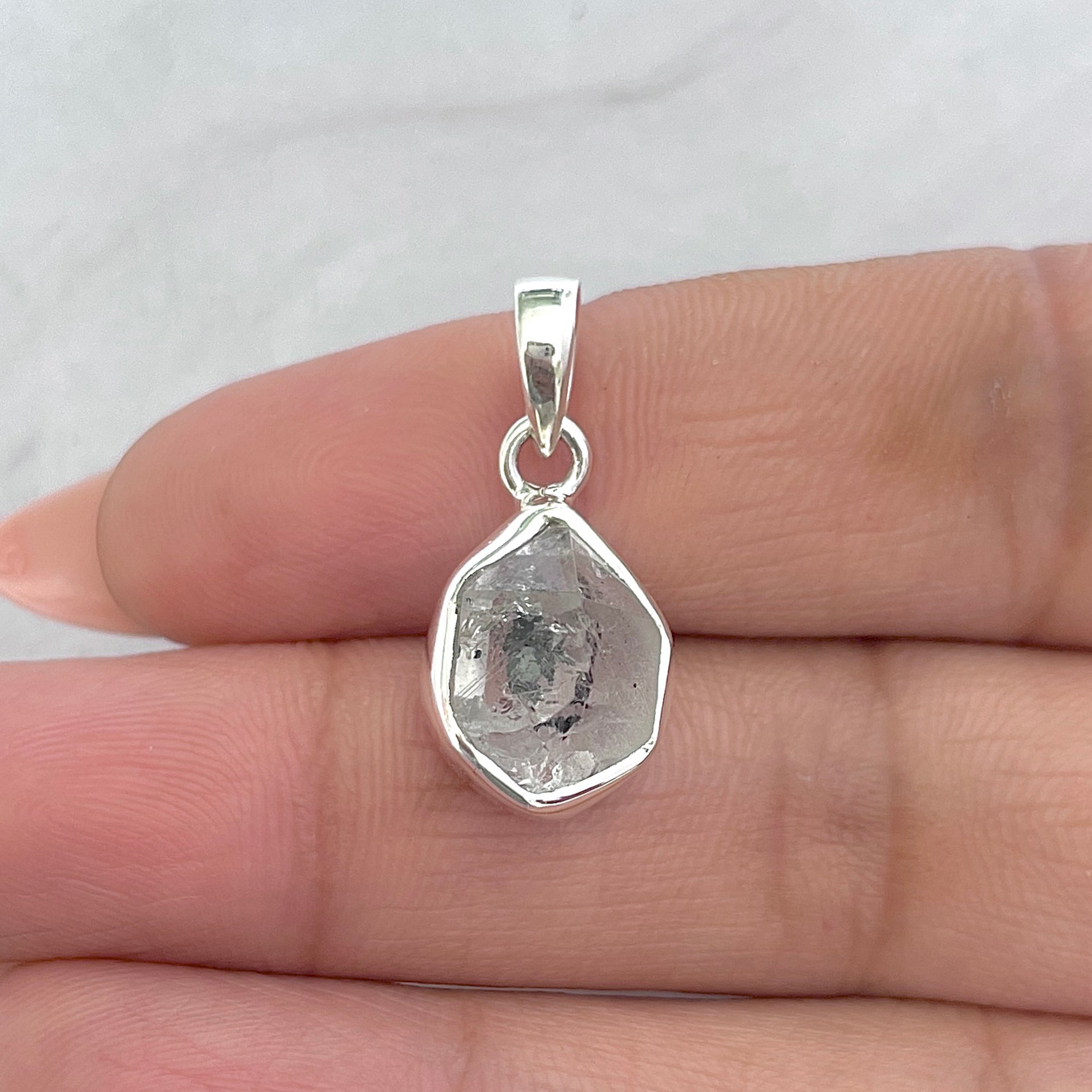 Herkimer Diamond Pendant-(HKD-P-51.)