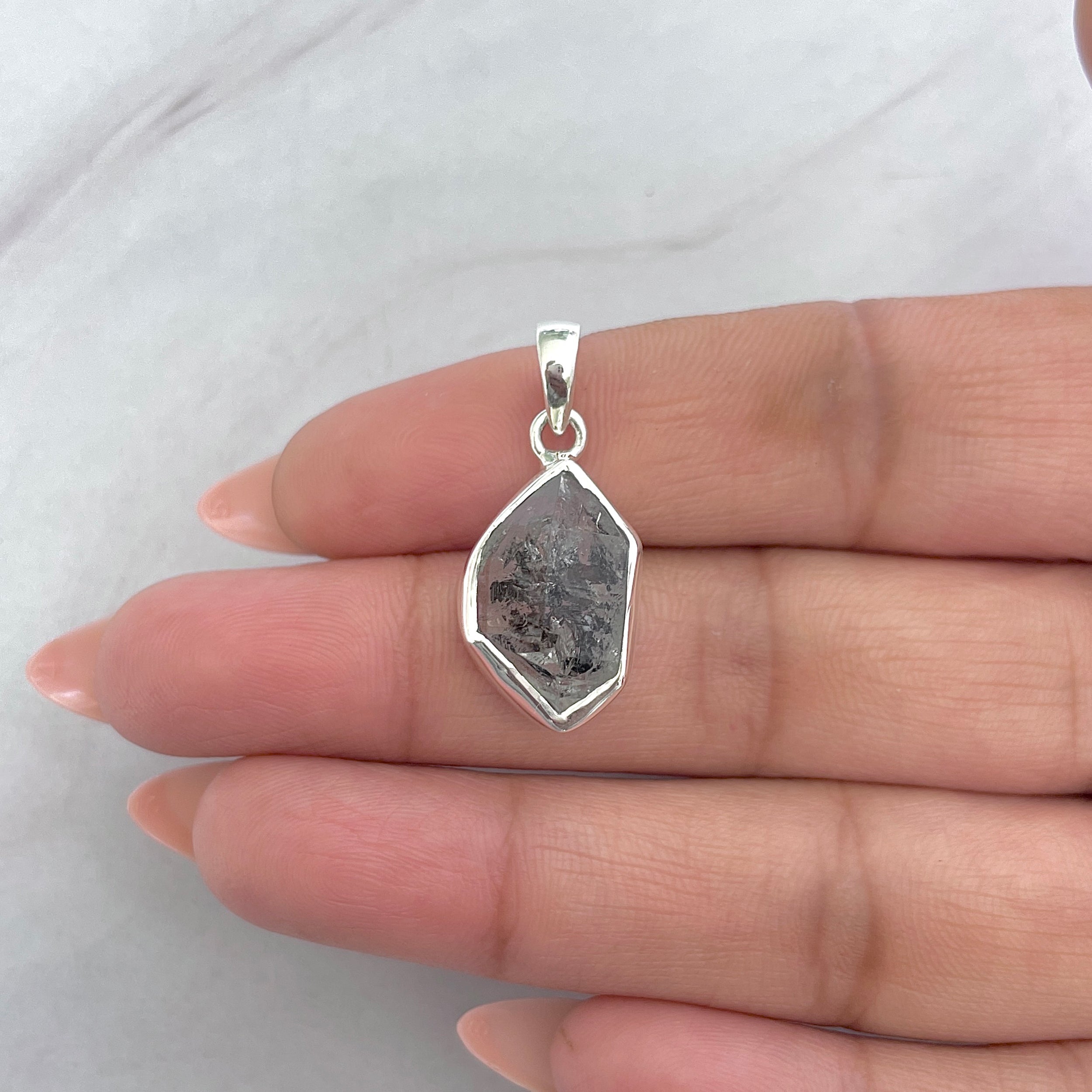Herkimer Diamond Pendant-(HKD-P-52.)