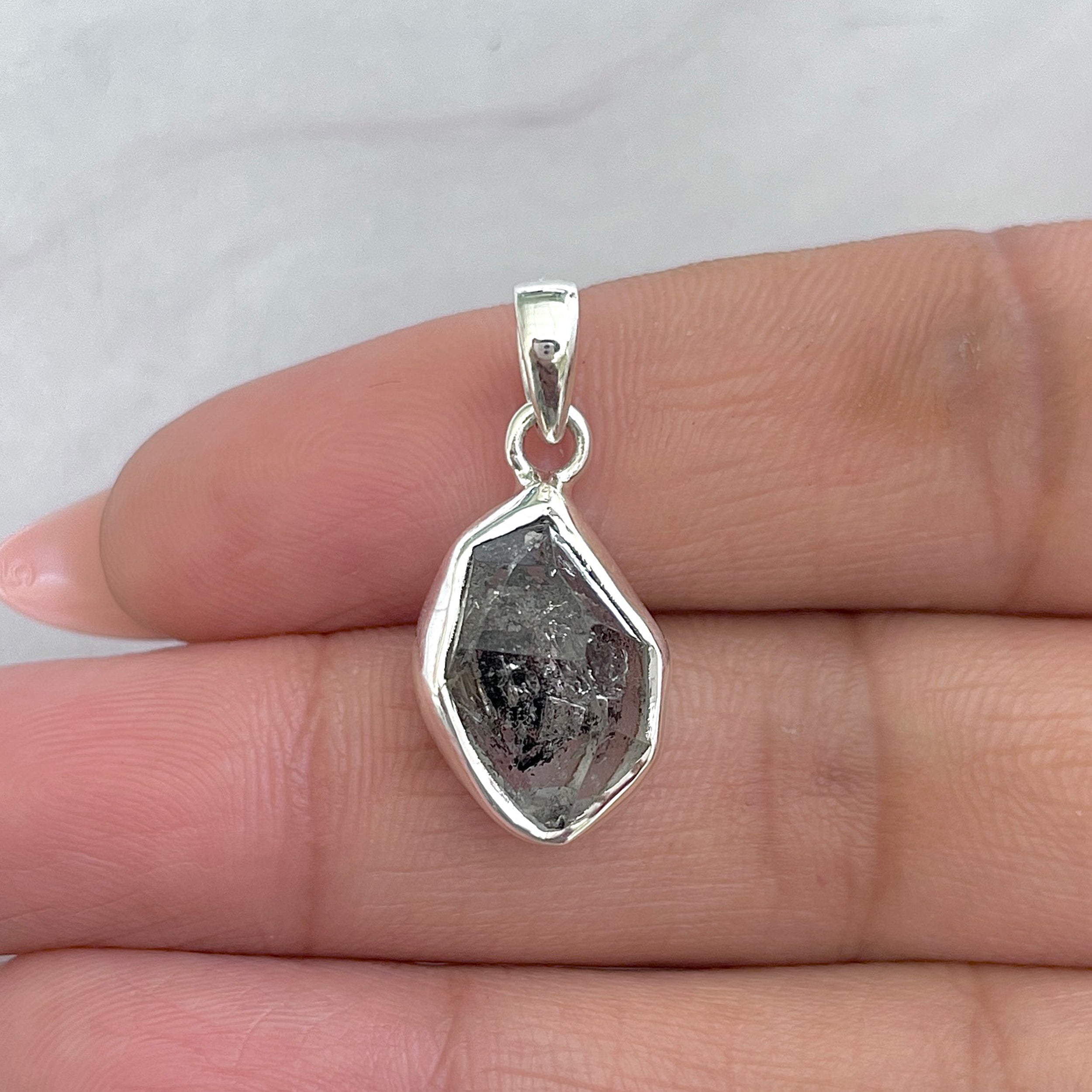 Herkimer Diamond Pendant-(HKD-P-53.)