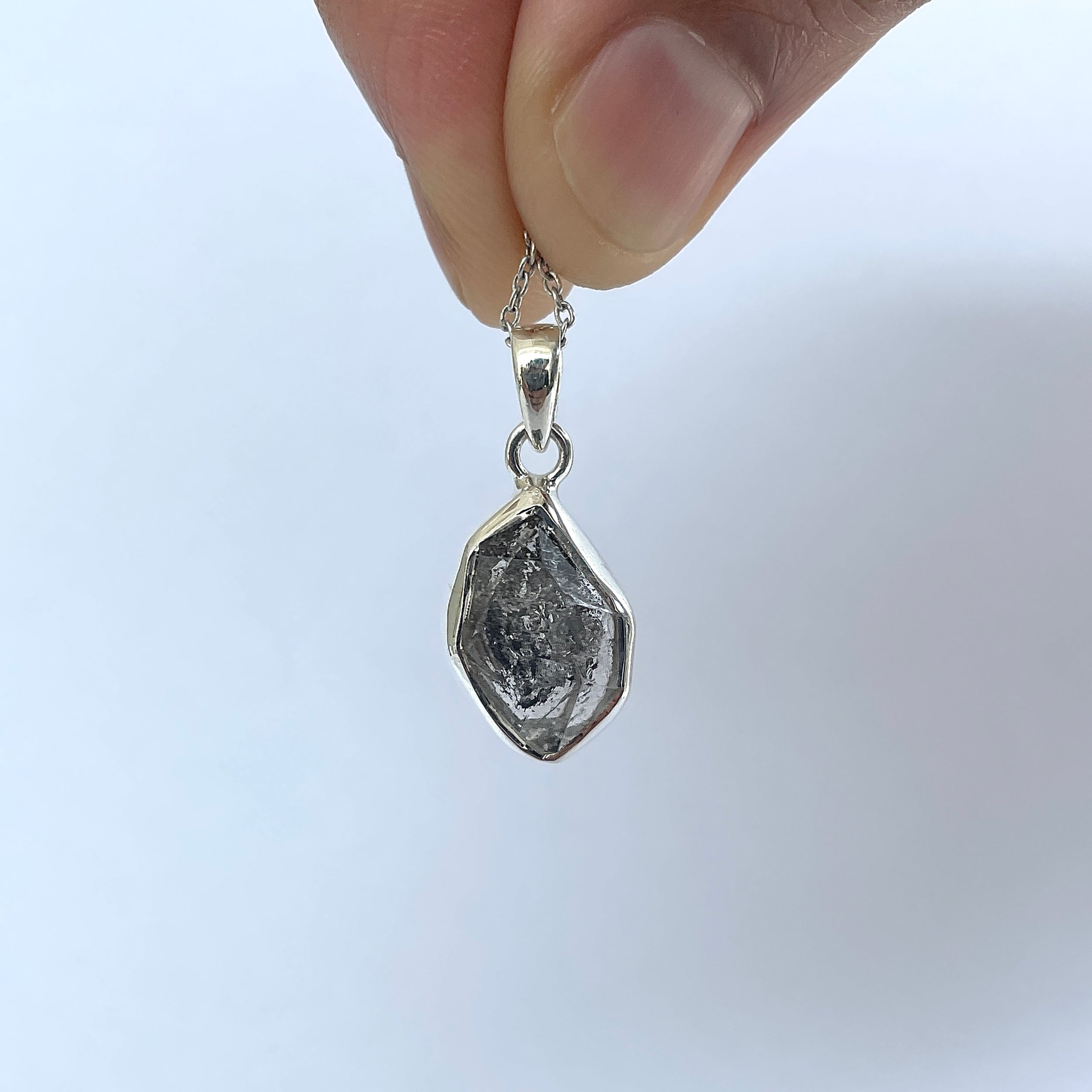 Herkimer Diamond Pendant-(HKD-P-53.)