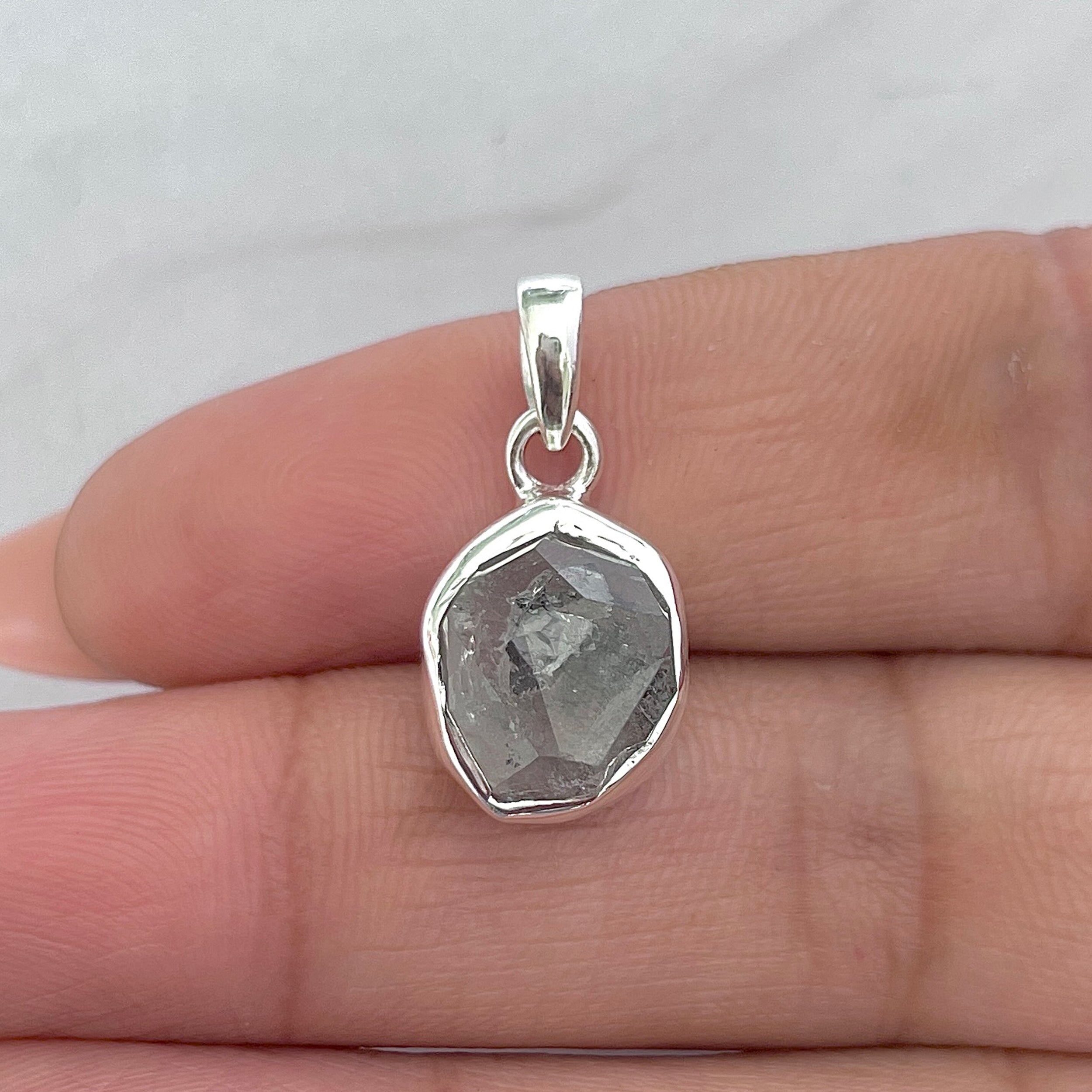 Herkimer Diamond Pendant-(HKD-P-54.)