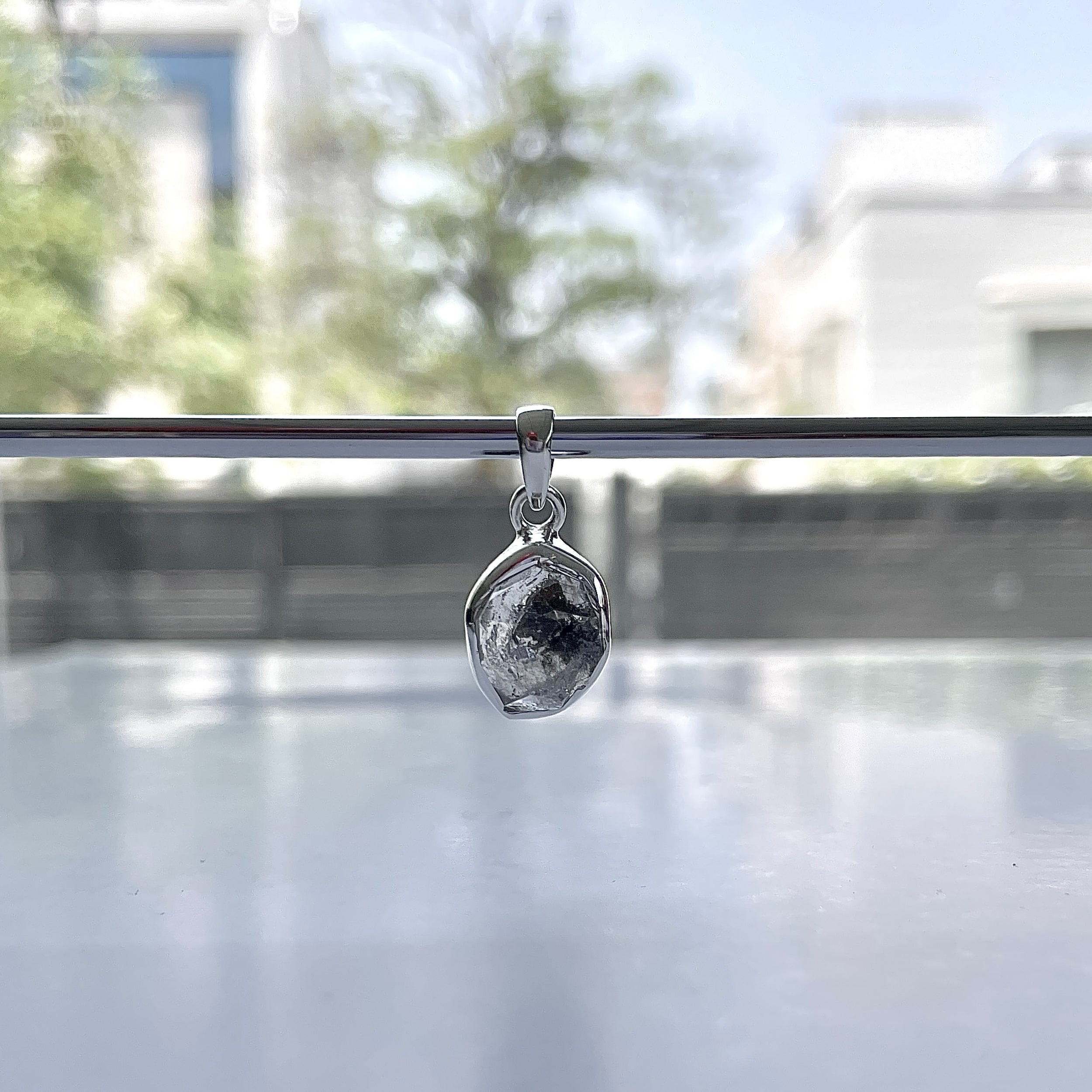 Herkimer Diamond Pendant-(HKD-P-54.)