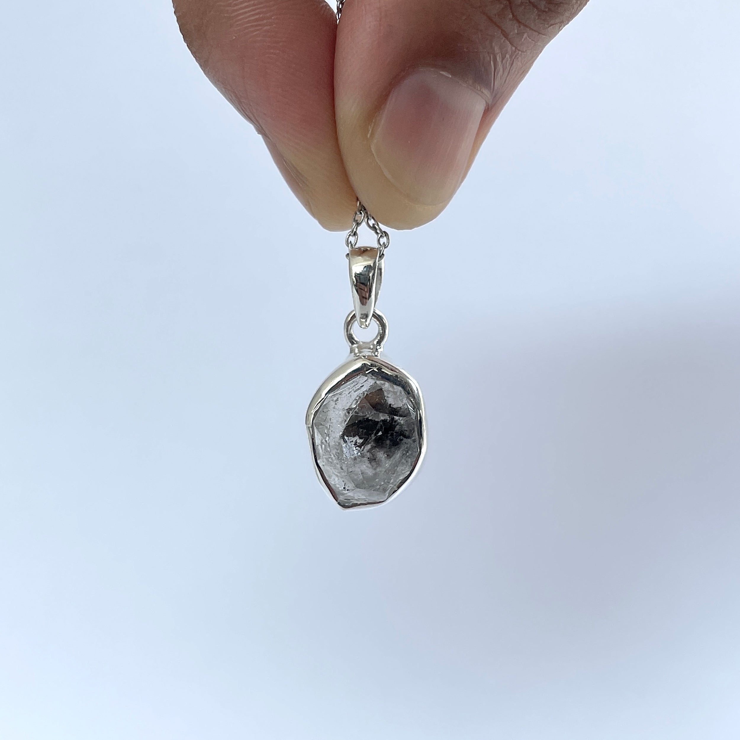 Herkimer Diamond Pendant-(HKD-P-54.)