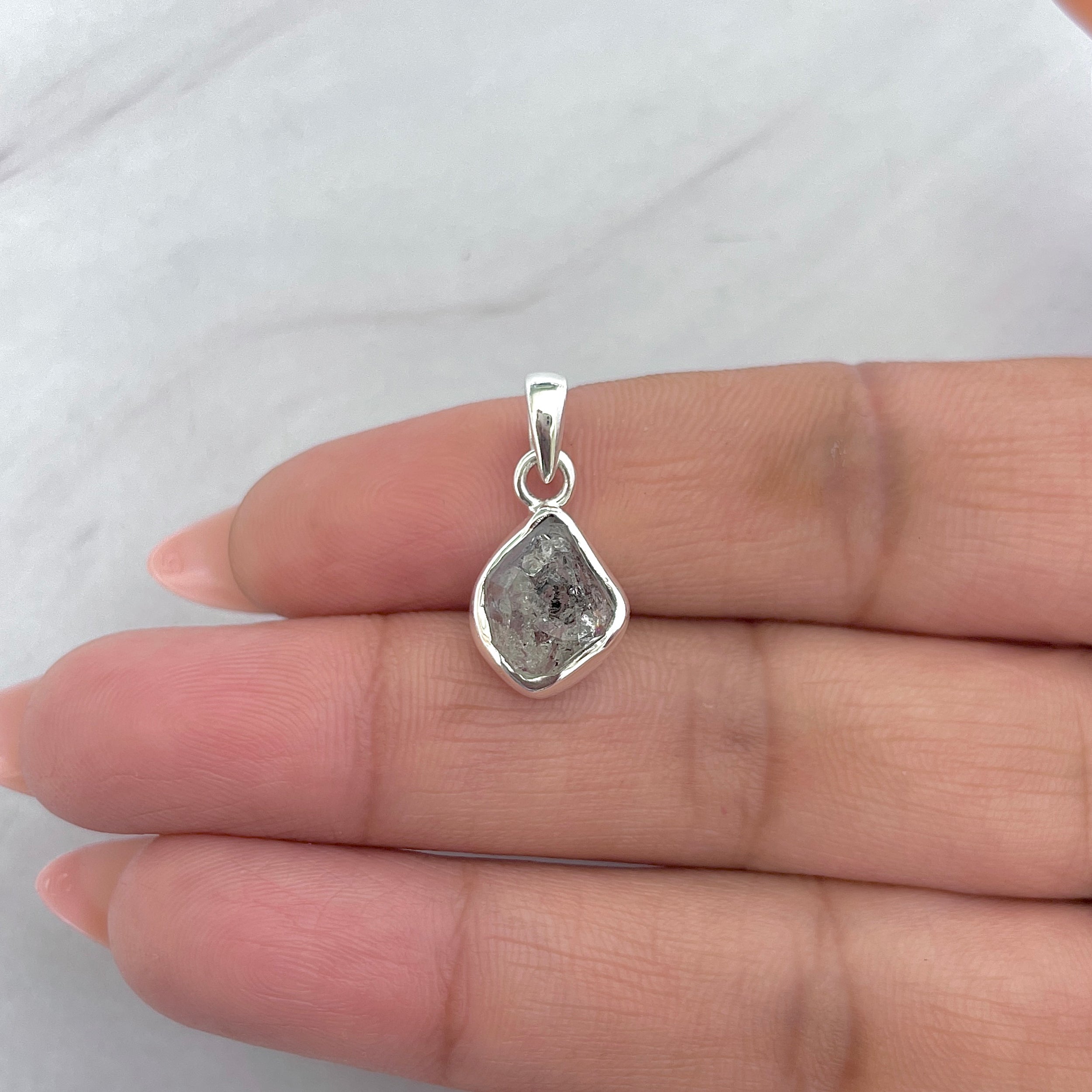 Herkimer Diamond Pendant-(HKD-P-55.)
