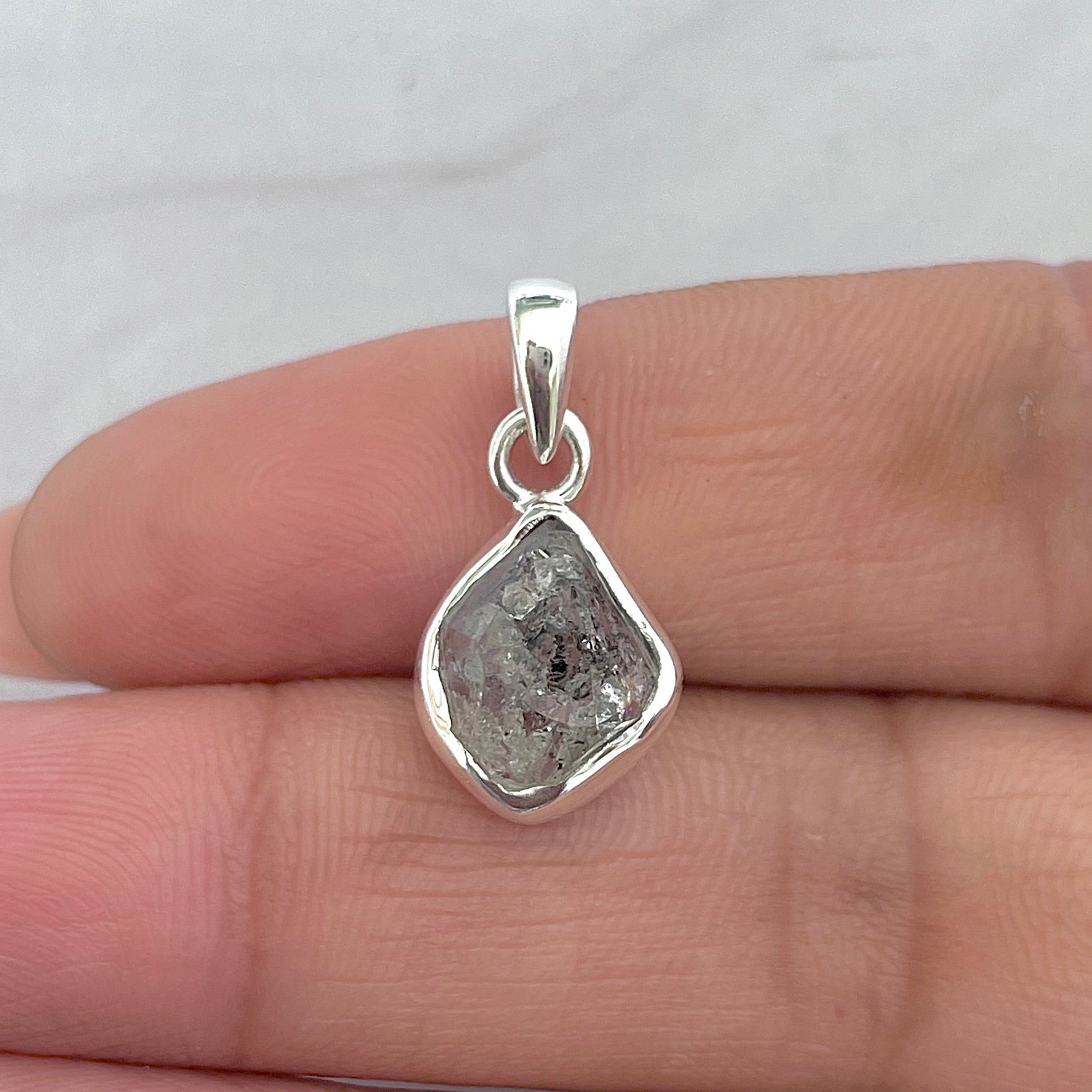 Herkimer Diamond Pendant-(HKD-P-55.)