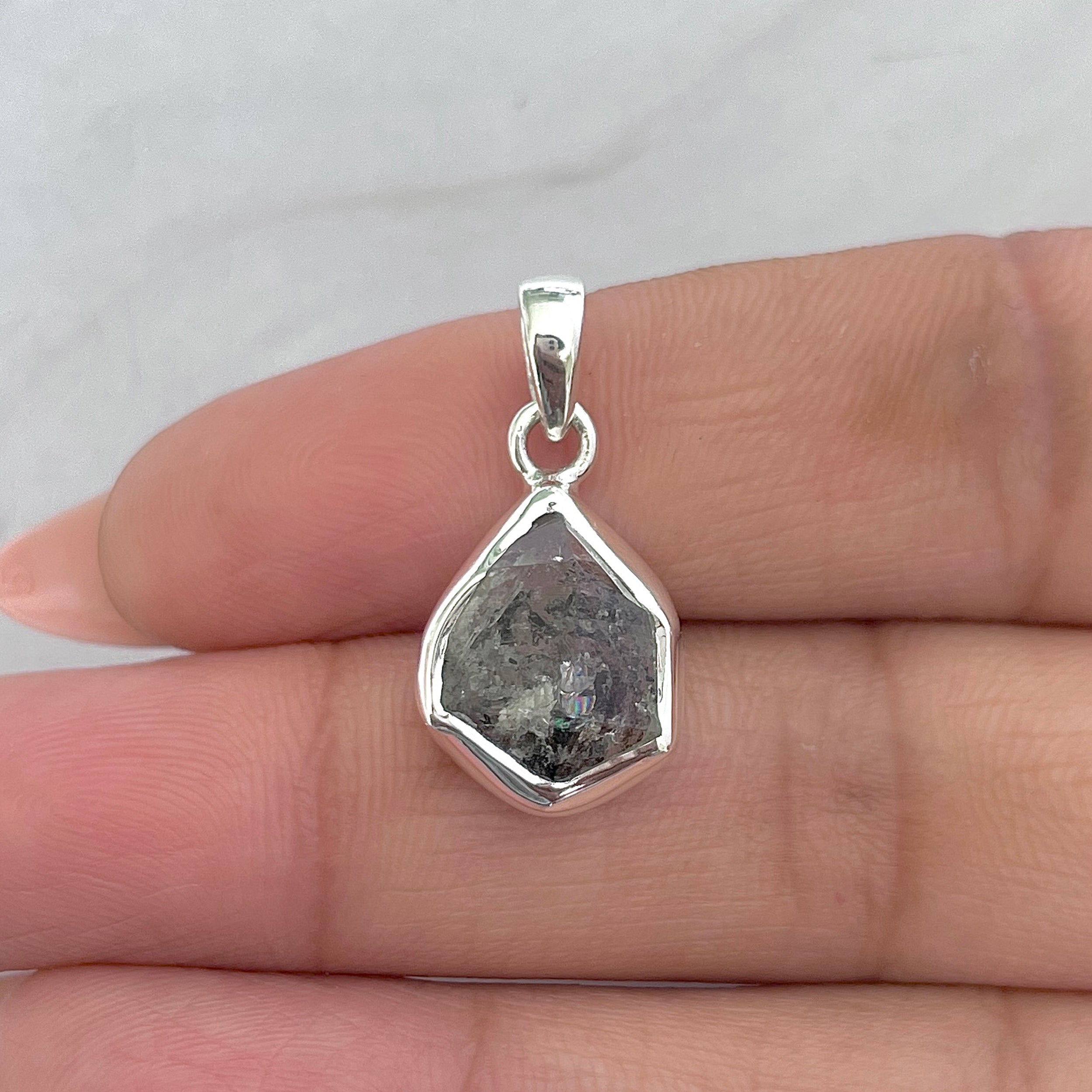 Herkimer Diamond Pendant-(HKD-P-56.)