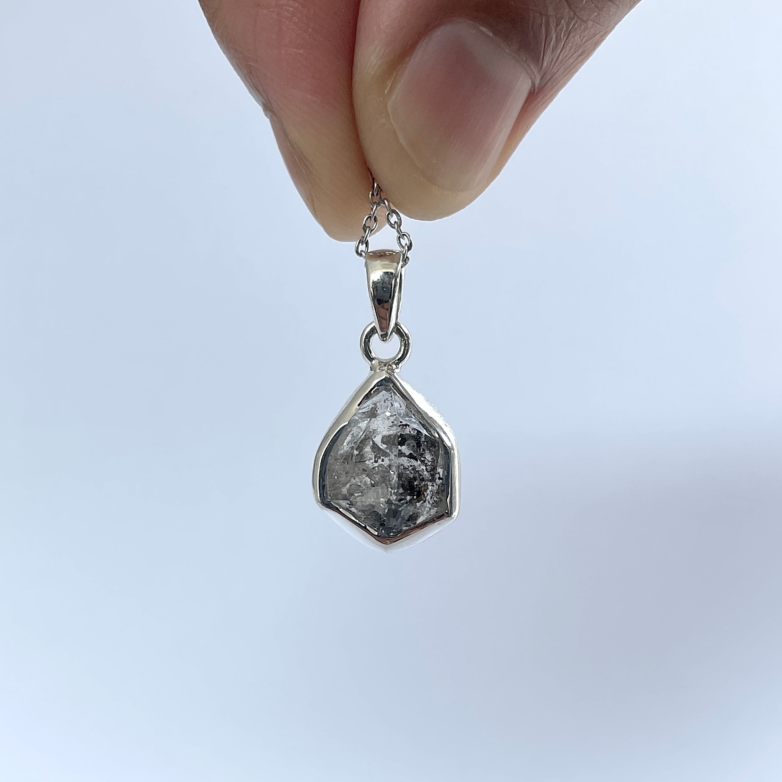 Herkimer Diamond Pendant-(HKD-P-56.)