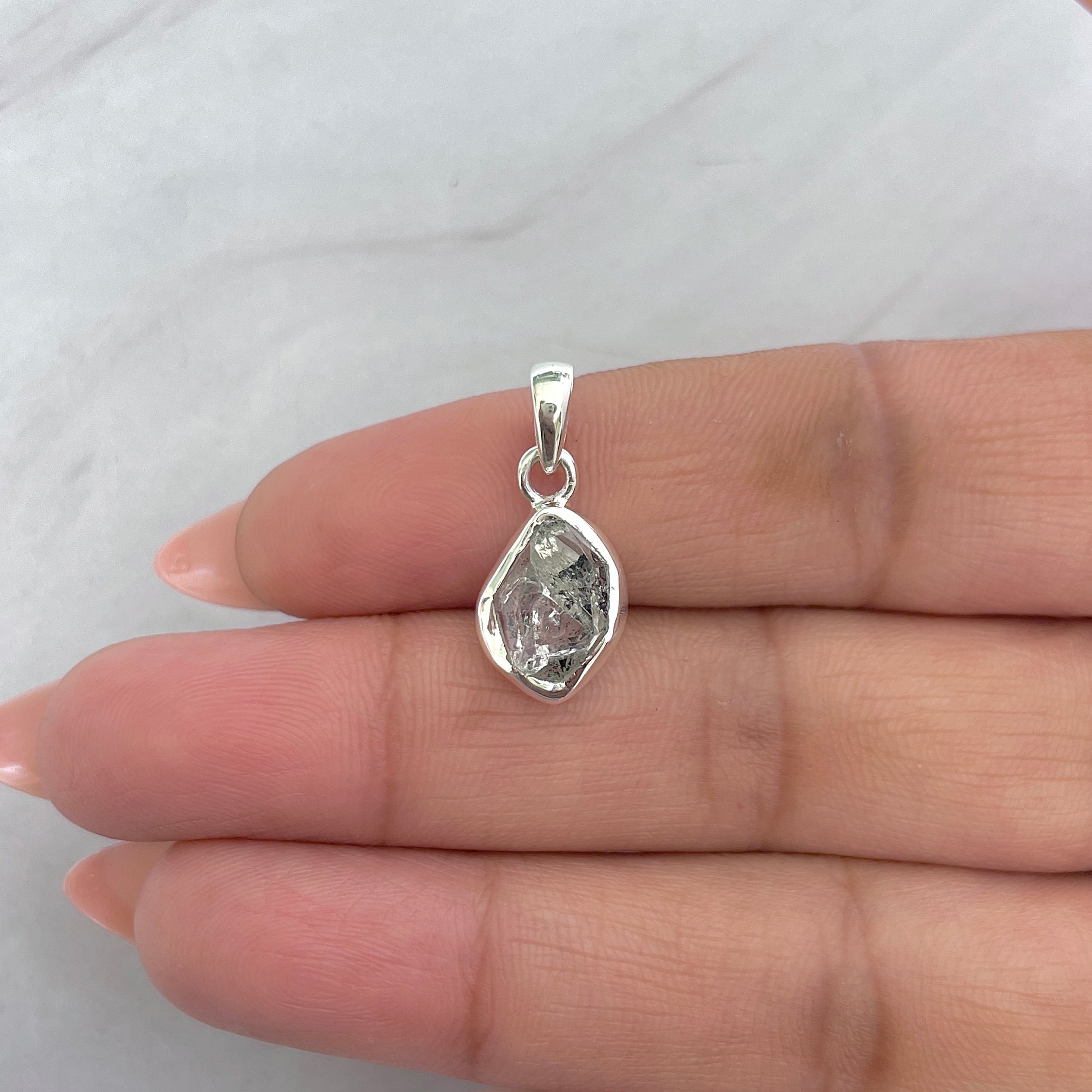 Herkimer Diamond Pendant-(HKD-P-57.)
