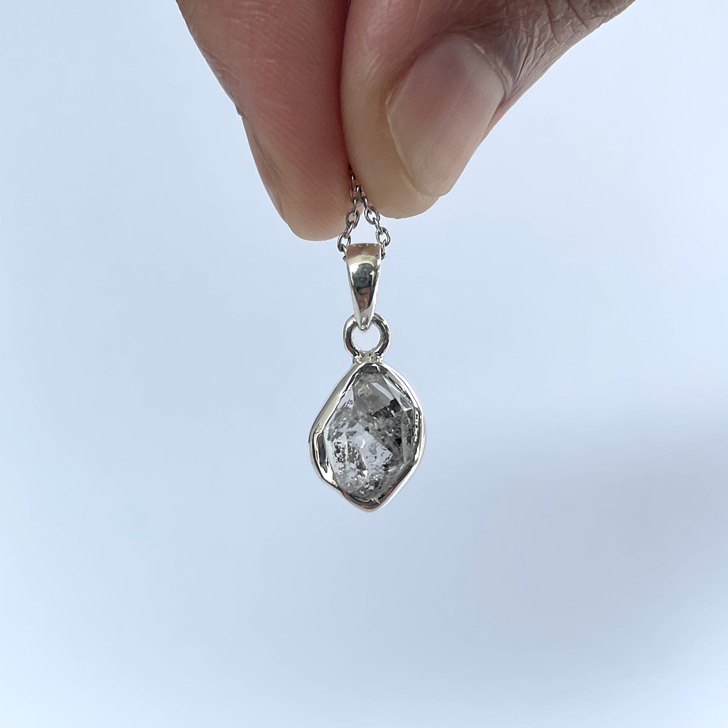 Herkimer Diamond Pendant-(HKD-P-57.)