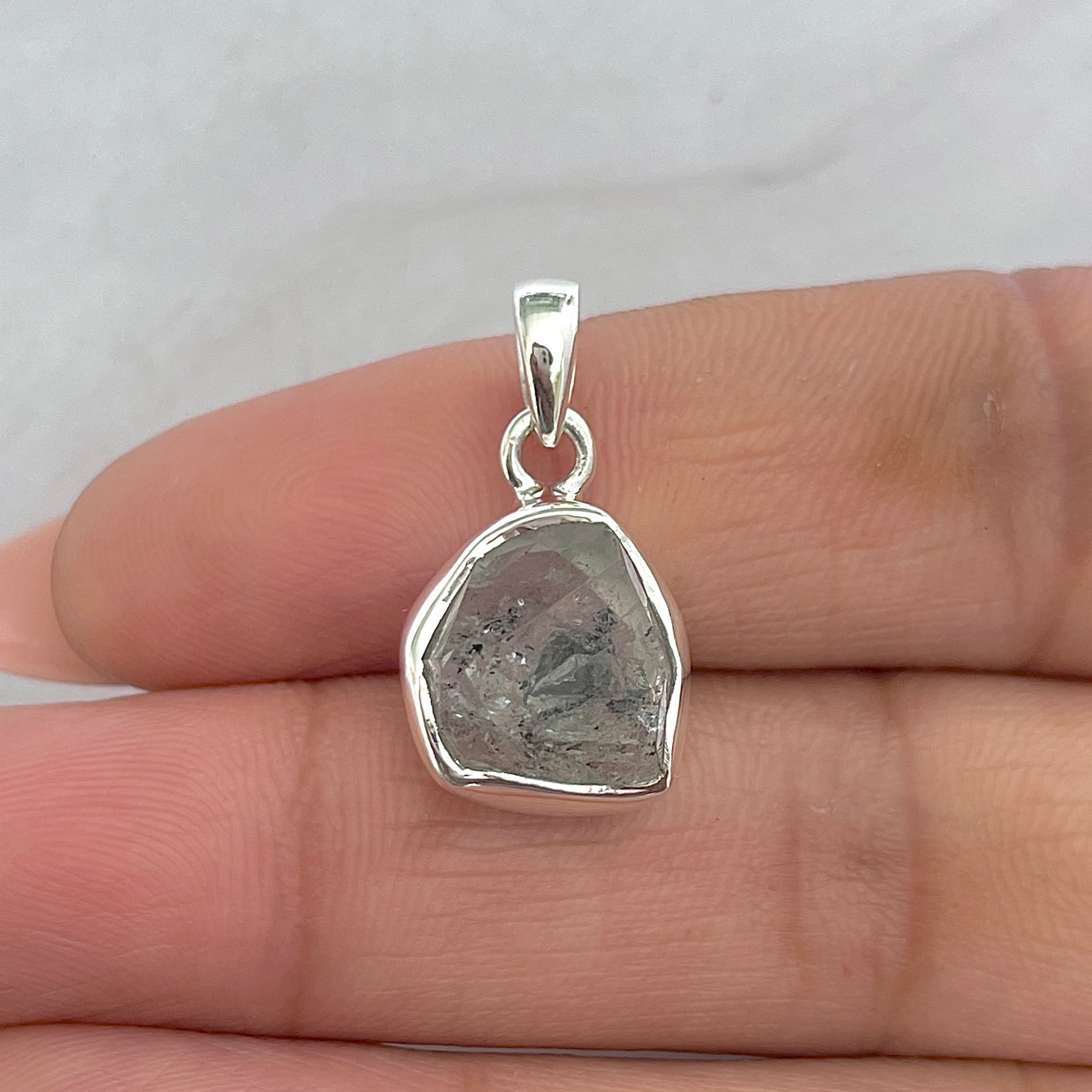 Herkimer Diamond Pendant-(HKD-P-58.)