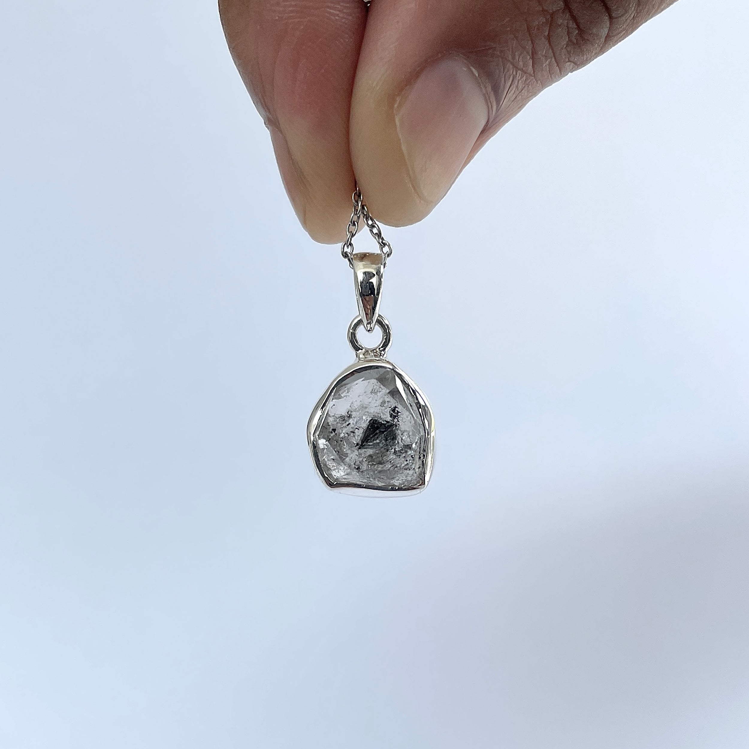 Herkimer Diamond Pendant-(HKD-P-58.)