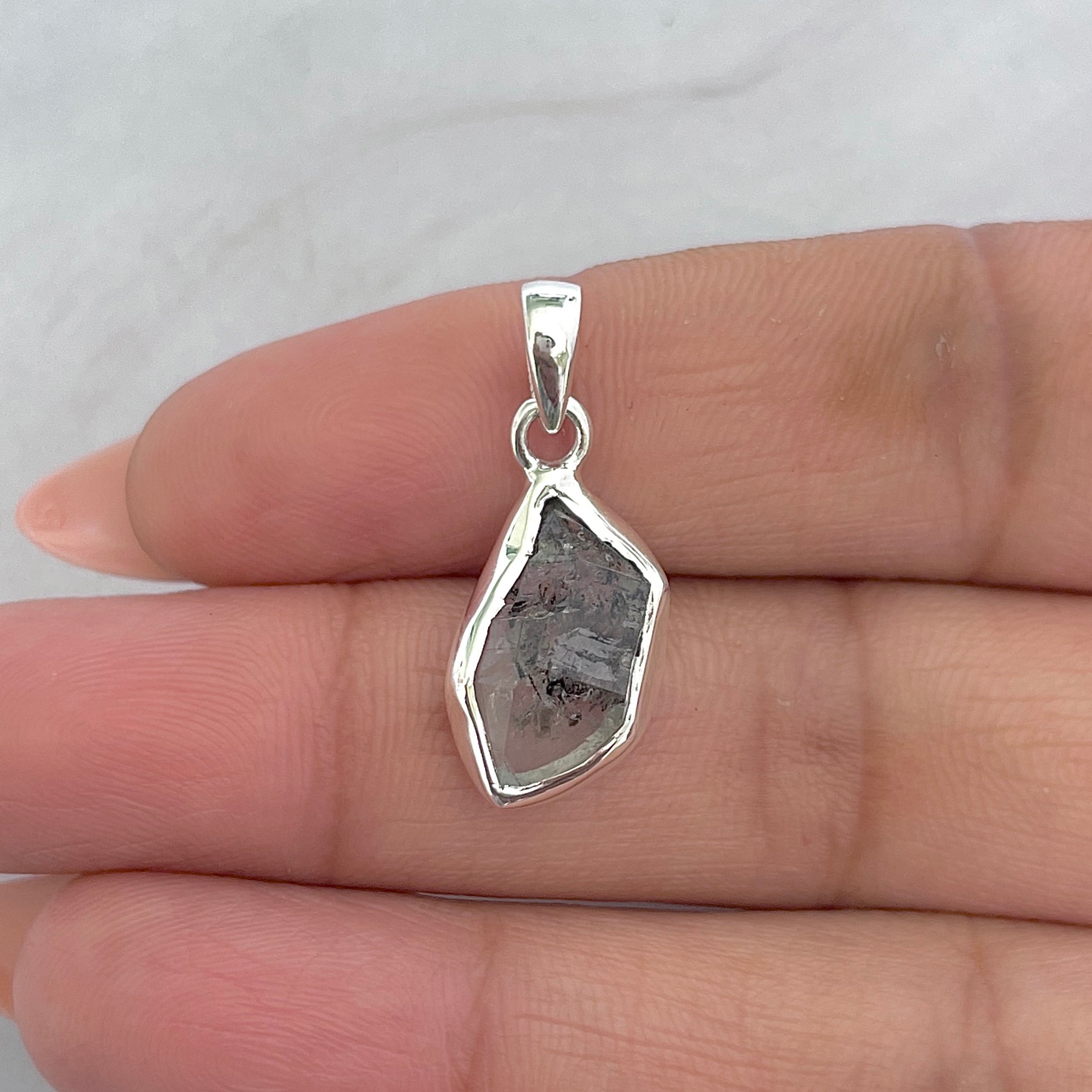 Herkimer Diamond Pendant-(HKD-P-59.)