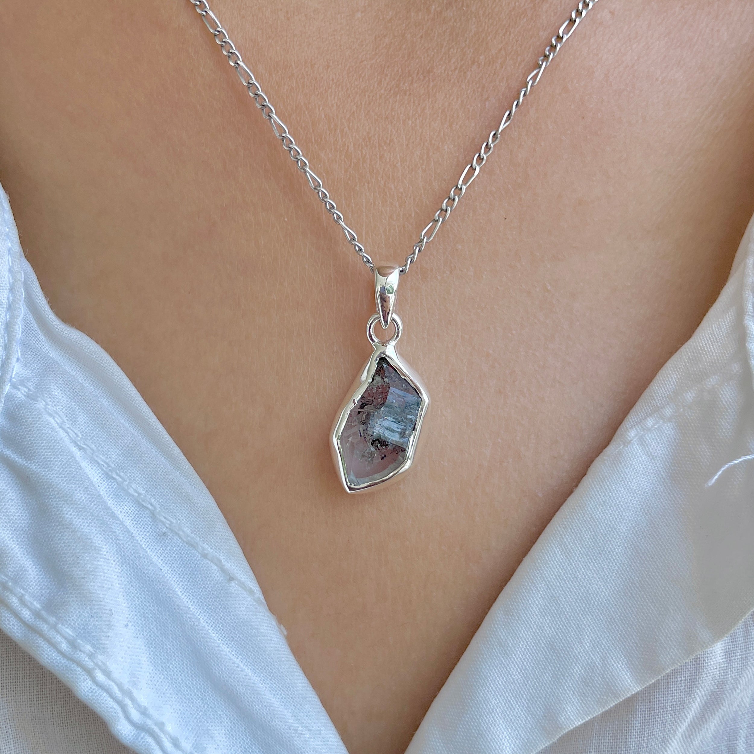 Herkimer Diamond Pendant-(HKD-P-59.)