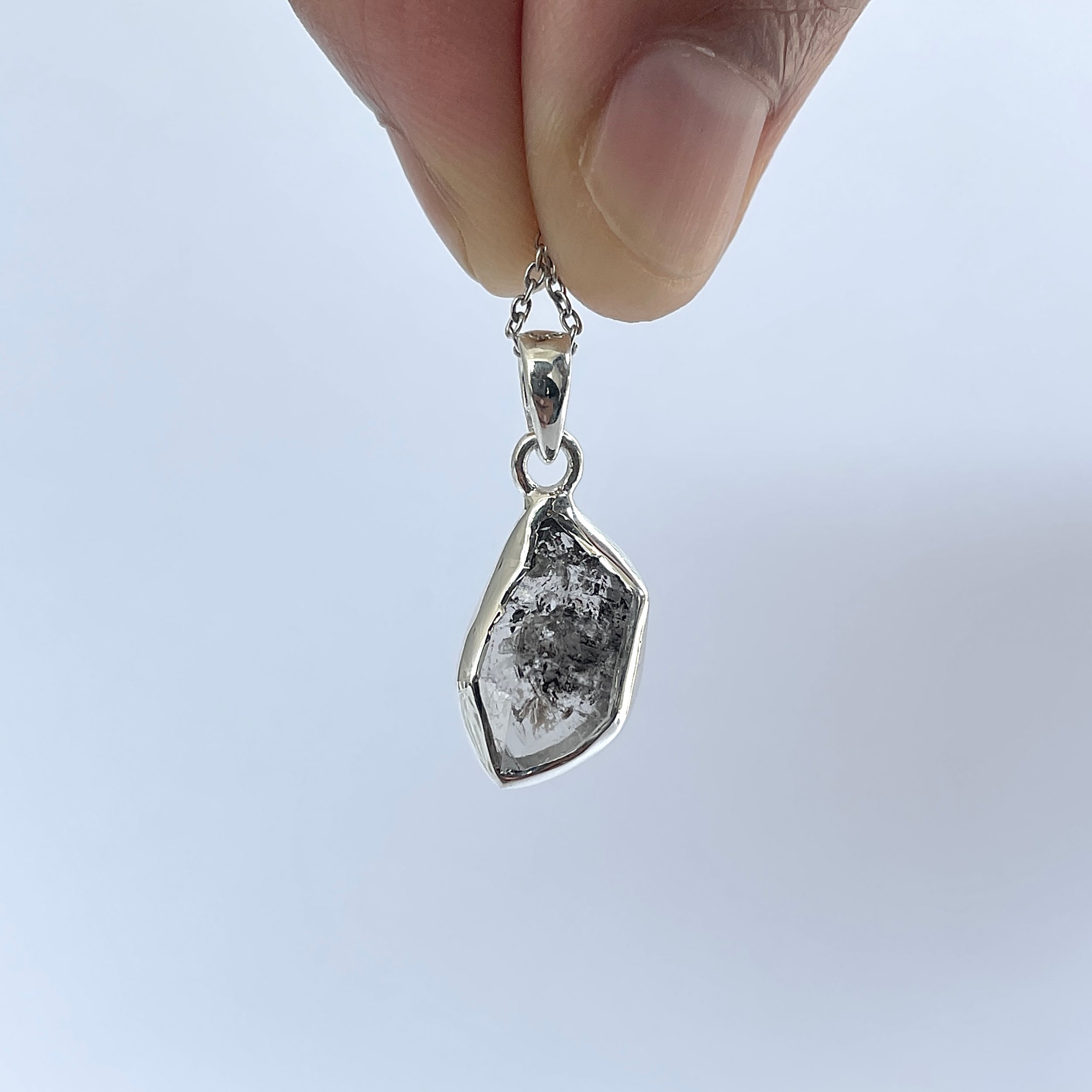 Herkimer Diamond Pendant-(HKD-P-59.)