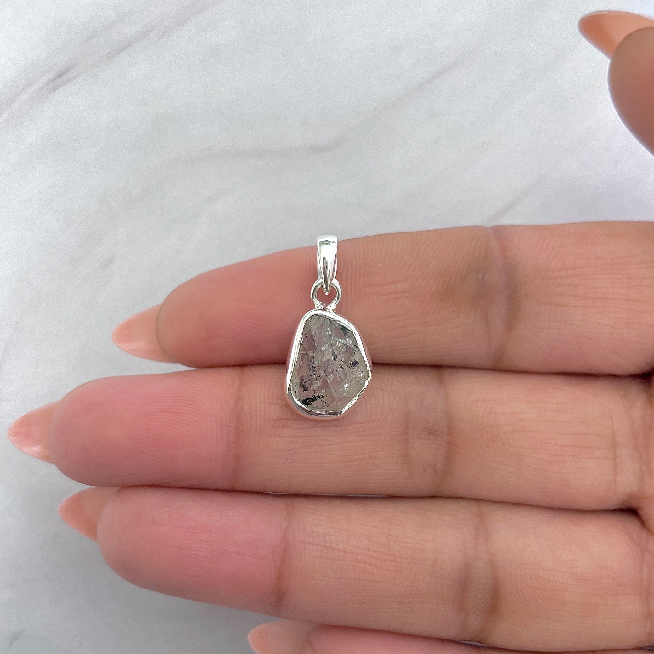 Herkimer Diamond Pendant-(HKD-P-61.)
