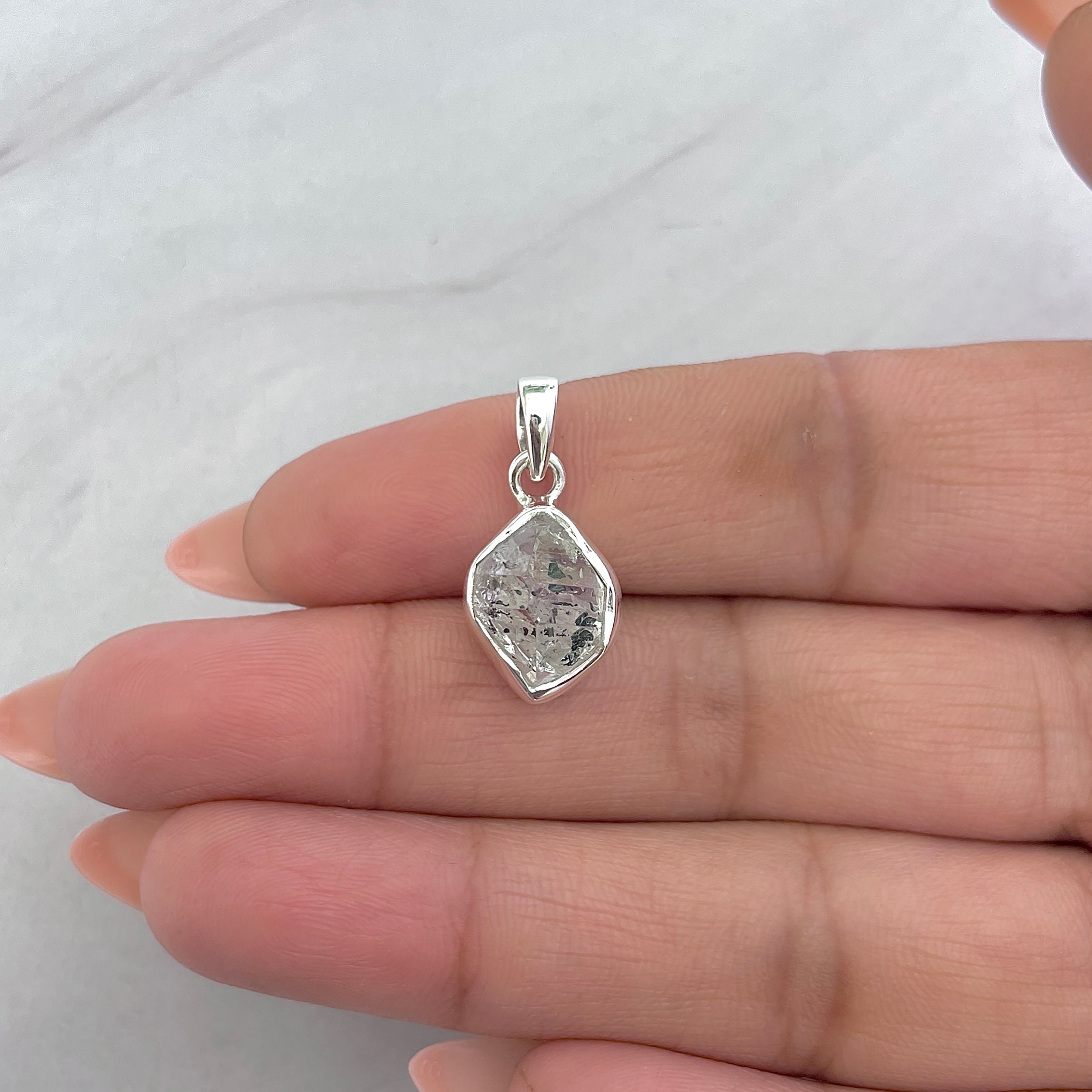 Herkimer Diamond Pendant-(HKD-P-62.)