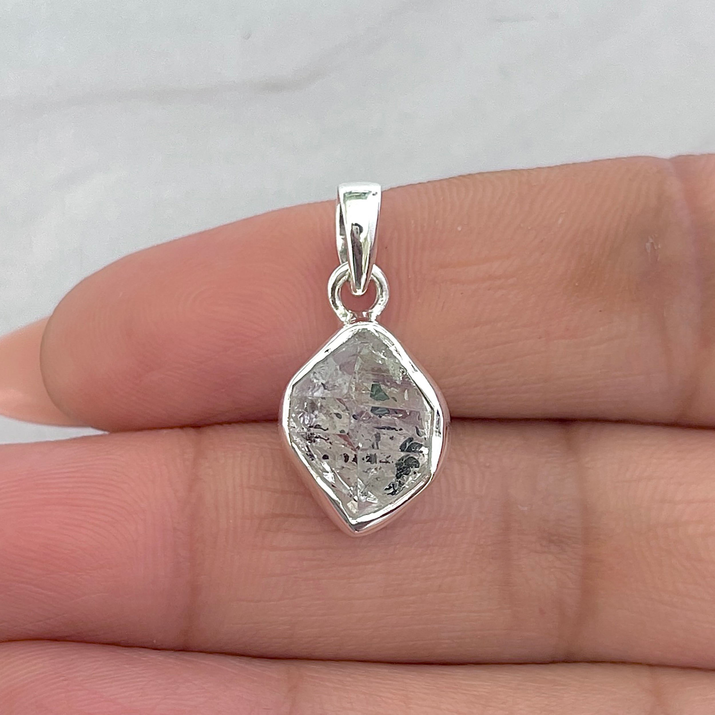 Herkimer Diamond Pendant-(HKD-P-62.)