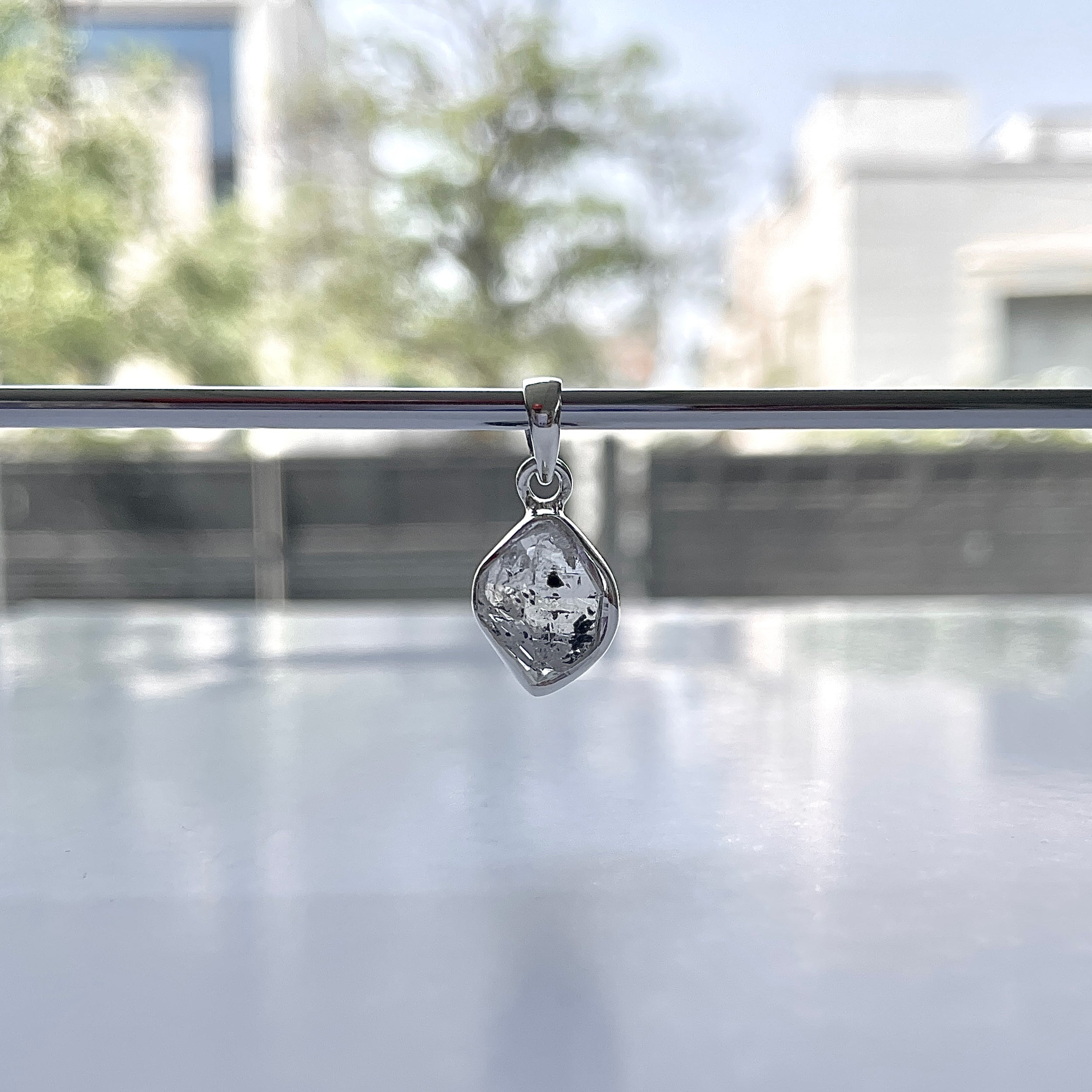 Herkimer Diamond Pendant-(HKD-P-62.)